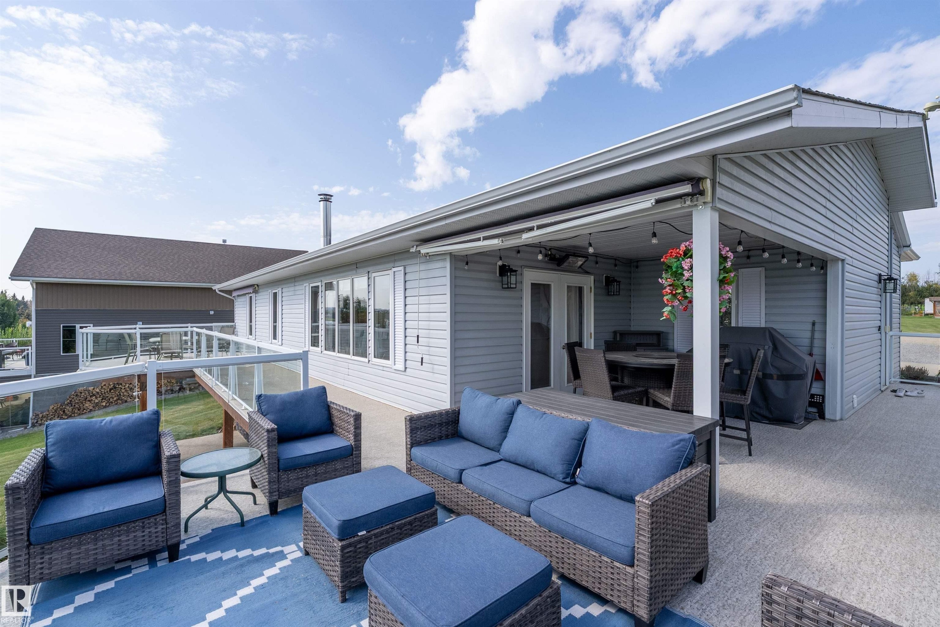 62001 Twp Road 462 A, Rural Wetaskiwin County, AB - Outdoor With Deck Patio Veranda With Exterior