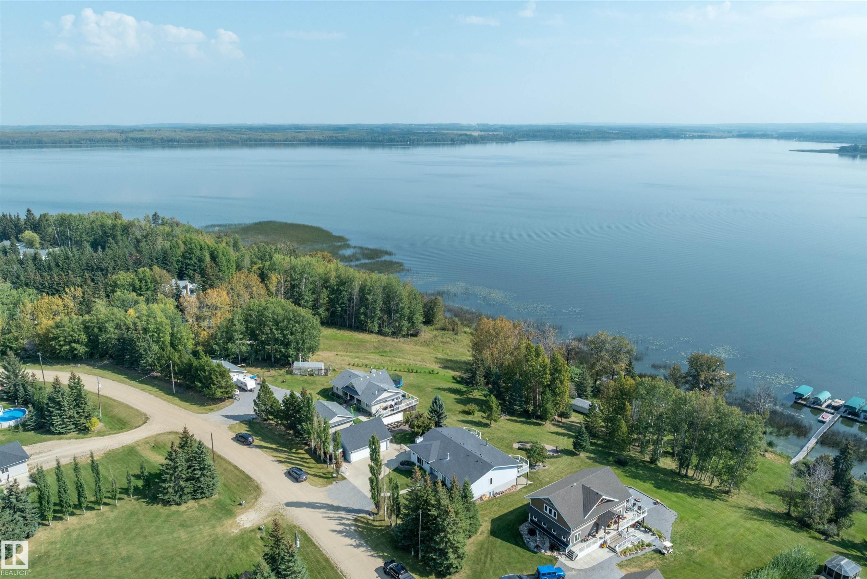 62001 Twp Road 462 A, Rural Wetaskiwin County, AB - Outdoor With Body Of Water With View