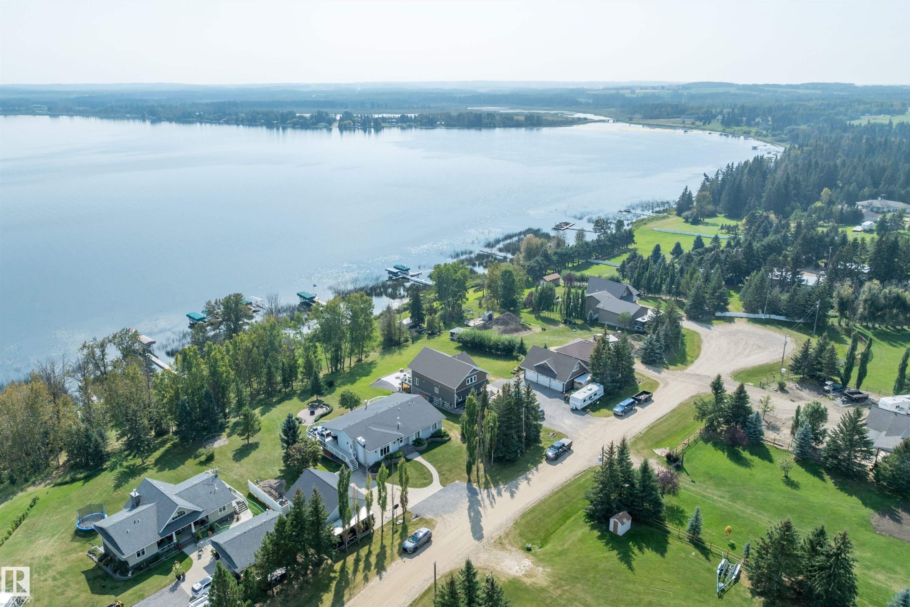 62001 Twp Road 462 A, Rural Wetaskiwin County, AB - Outdoor With Body Of Water With View