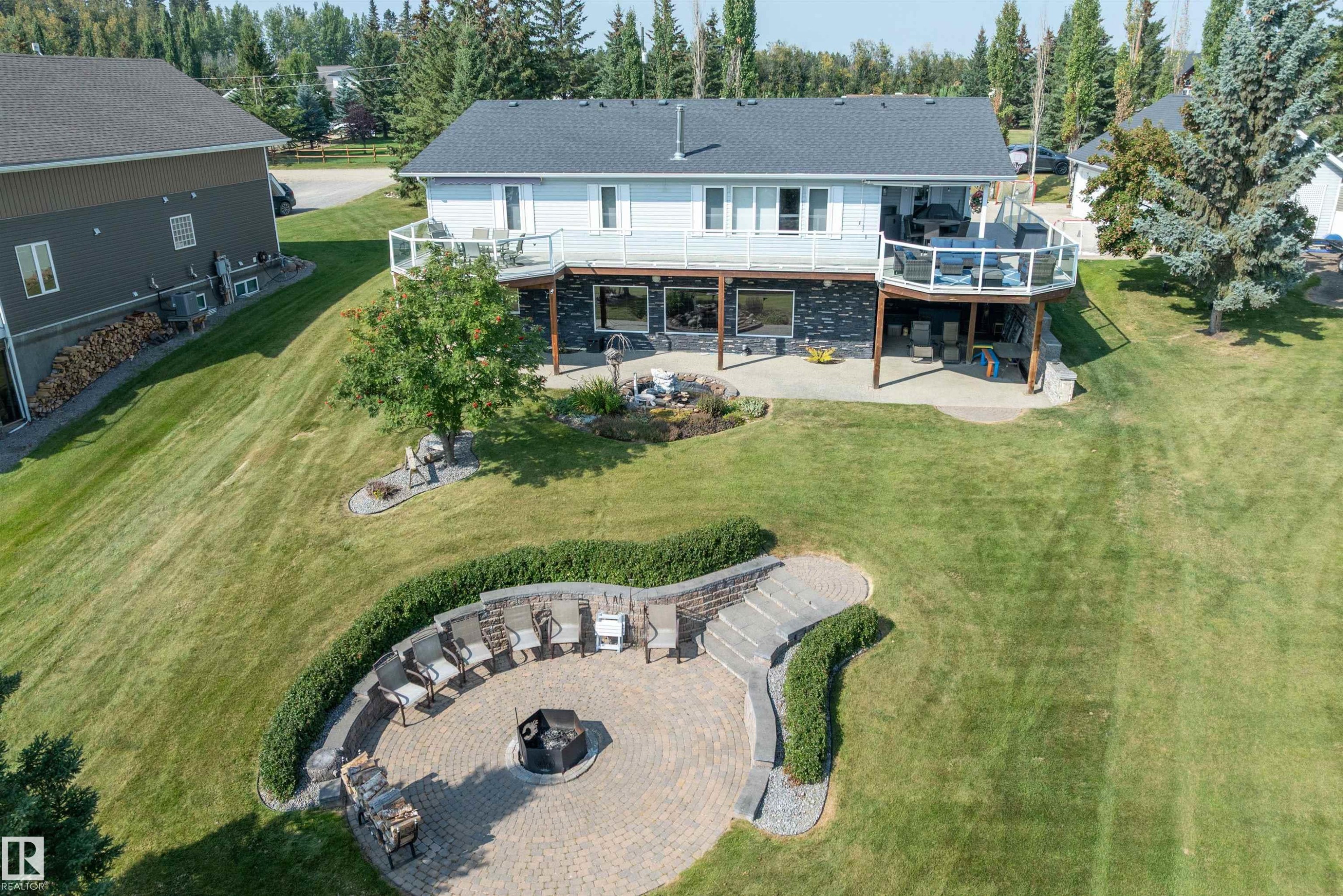 62001 Twp Road 462 A, Rural Wetaskiwin County, AB - Outdoor With Deck Patio Veranda