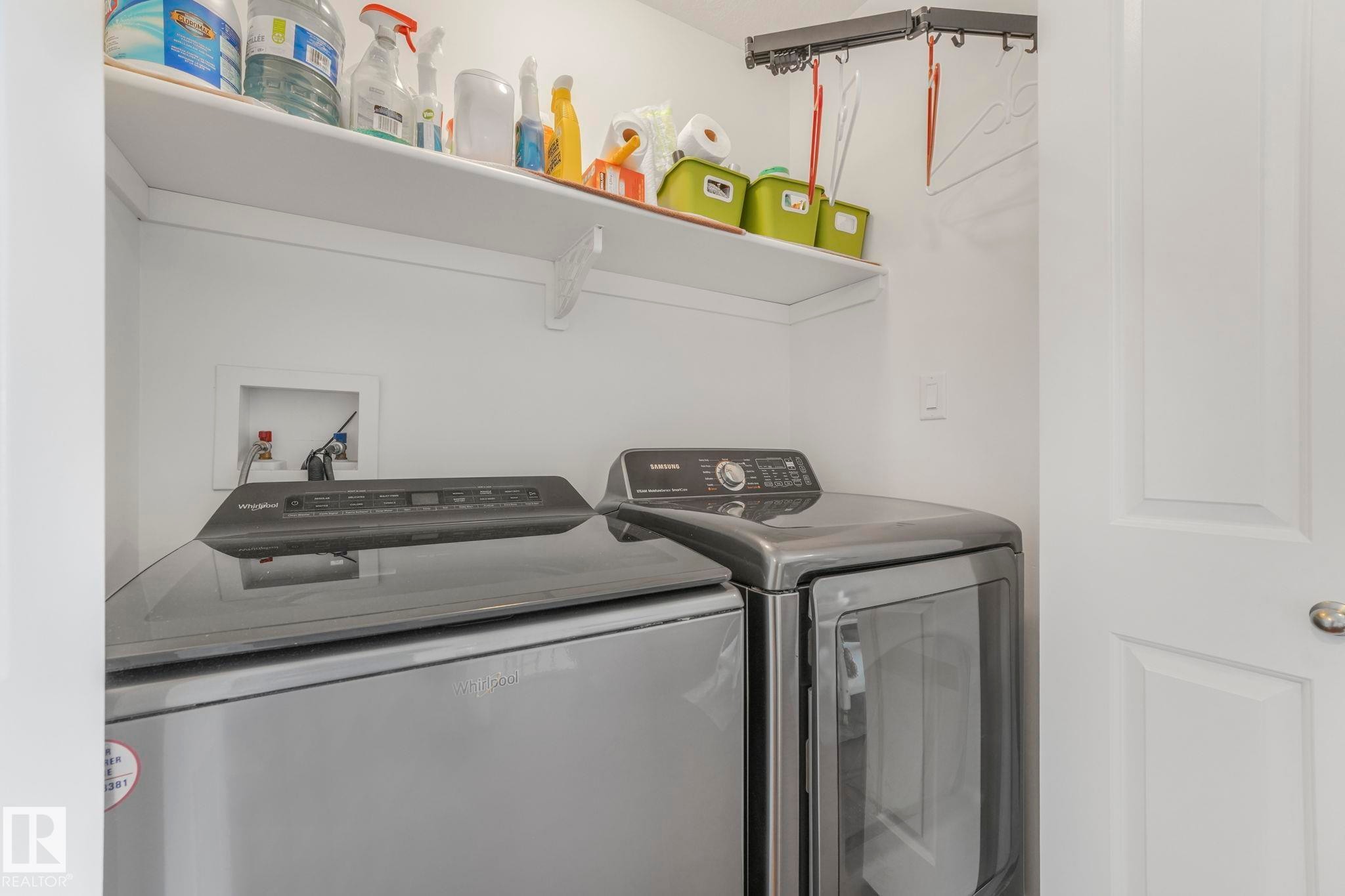 3 450 Mcconachie Way, Edmonton, AB - Indoor Photo Showing Laundry Room