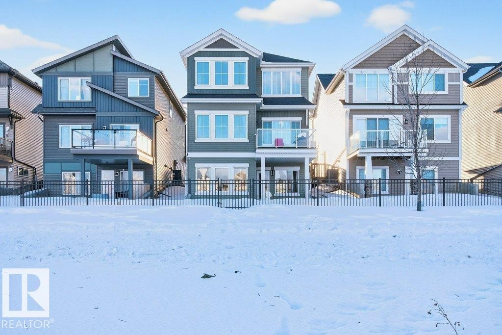Back of home view. - 1909 Davidson Wynd, Edmonton, AB - Outdoor With Facade