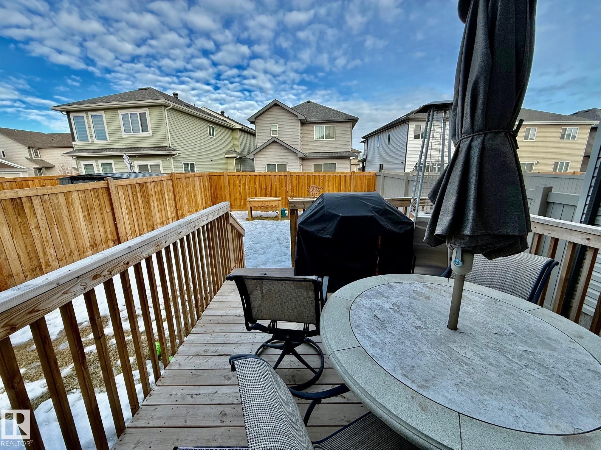 1758 Erker Way, Edmonton, AB - Outdoor With Deck Patio Veranda With Exterior