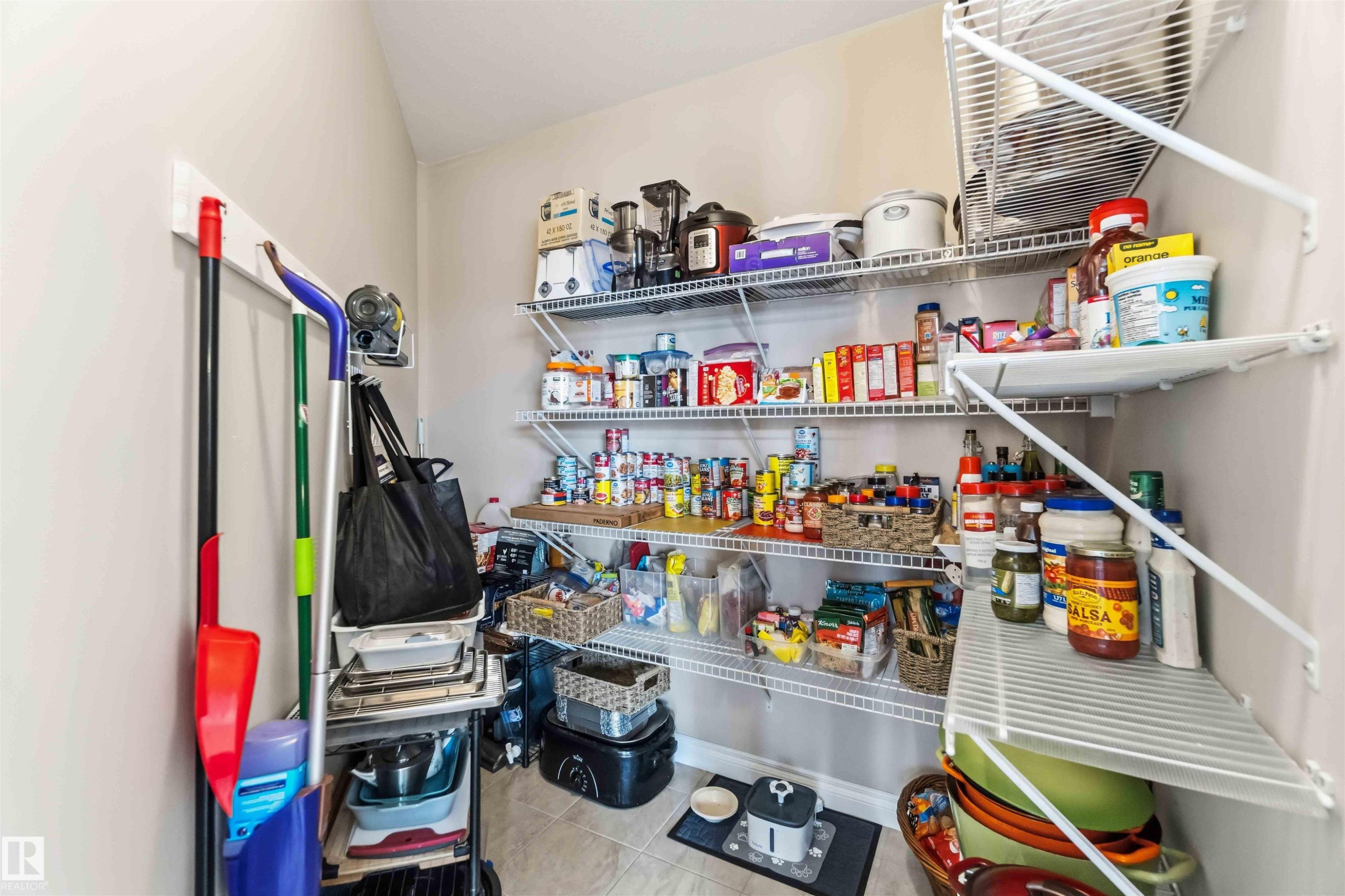 40 Landing Trails Drive, Gibbons, AB - Indoor With Storage