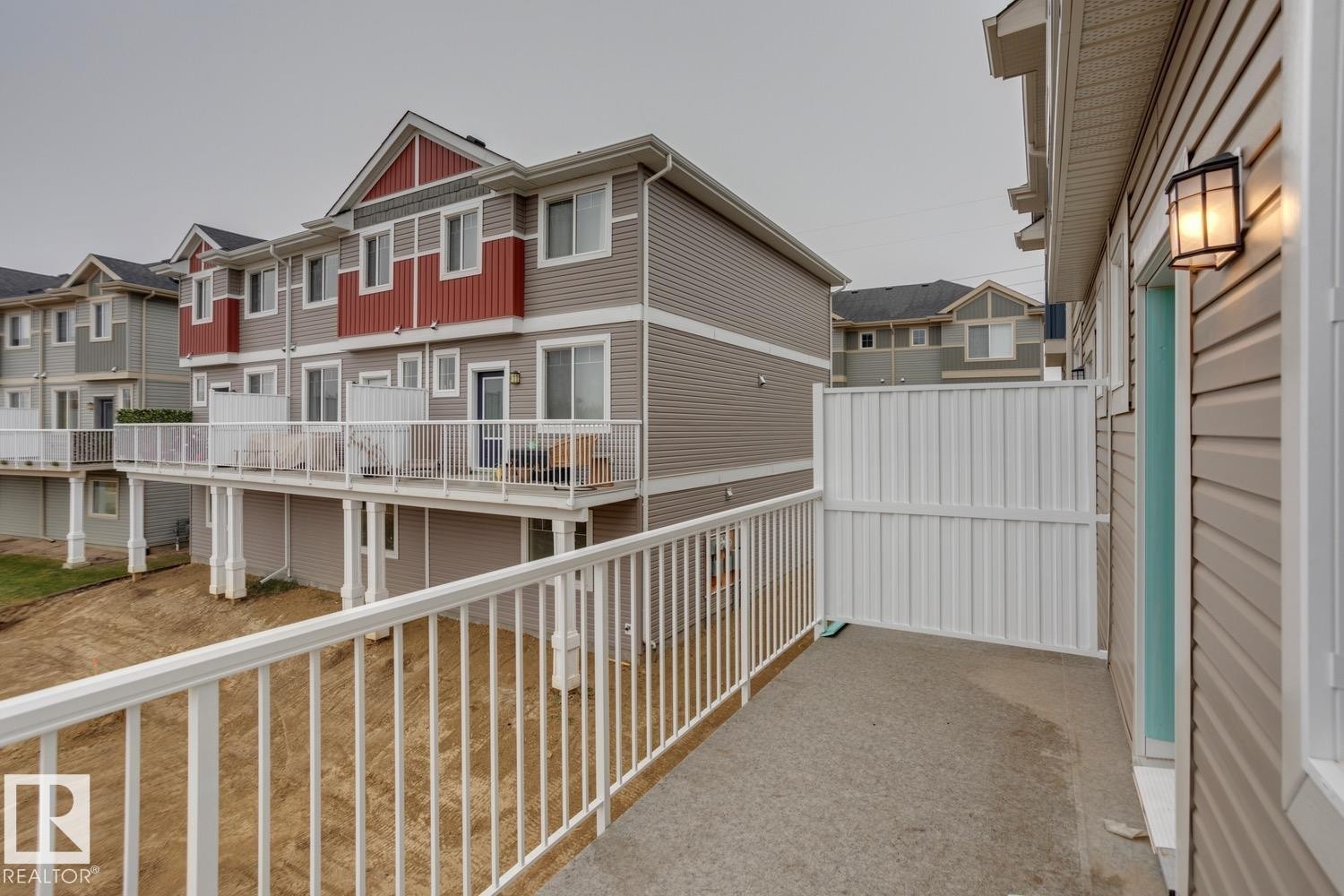 Balcony featuring a residential view - 78 13139 205 Street Nw, Edmonton, AB - Outdoor With Exterior