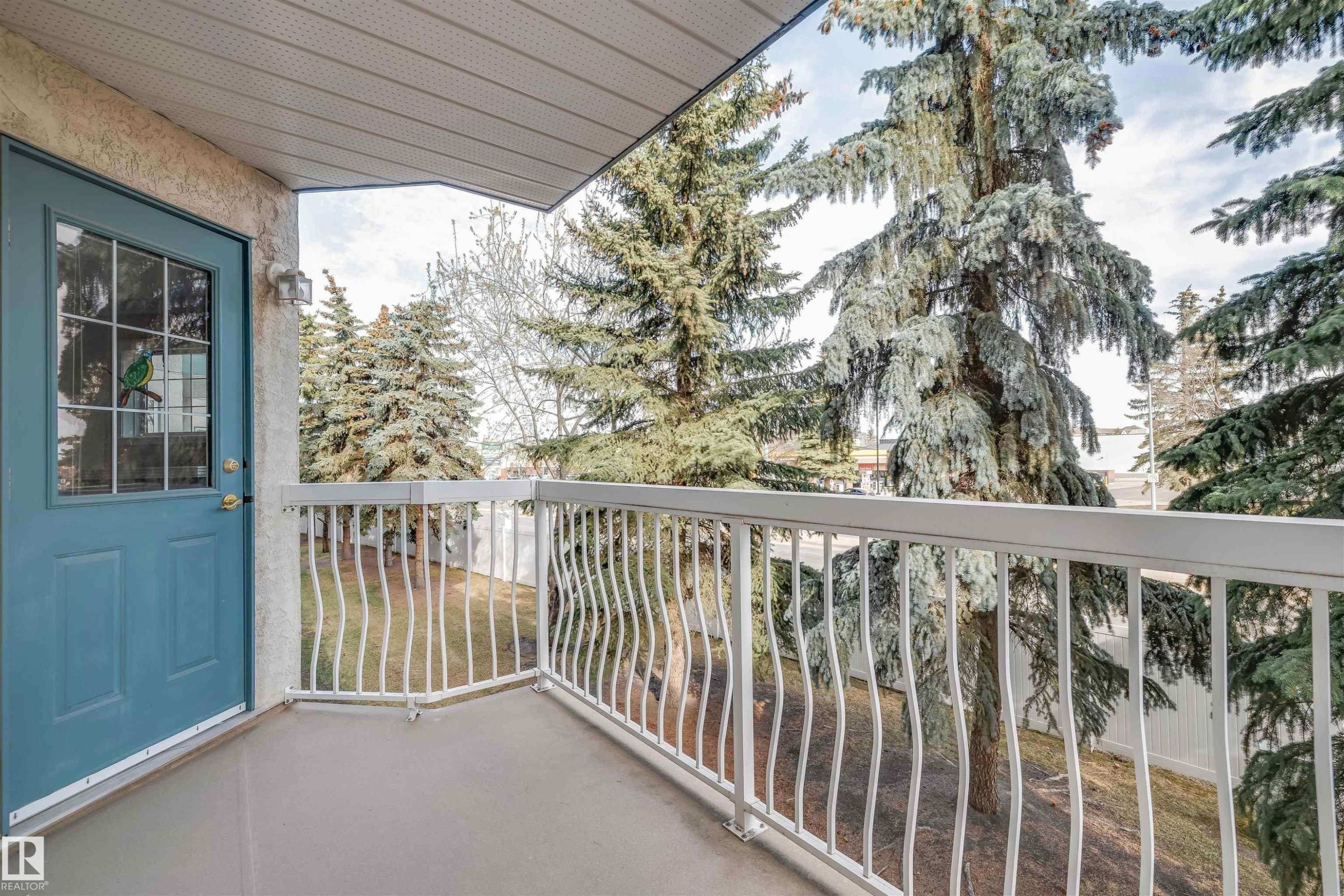 View of balcony - 209 17150 94A Avenue, Edmonton, AB - Outdoor With Exterior