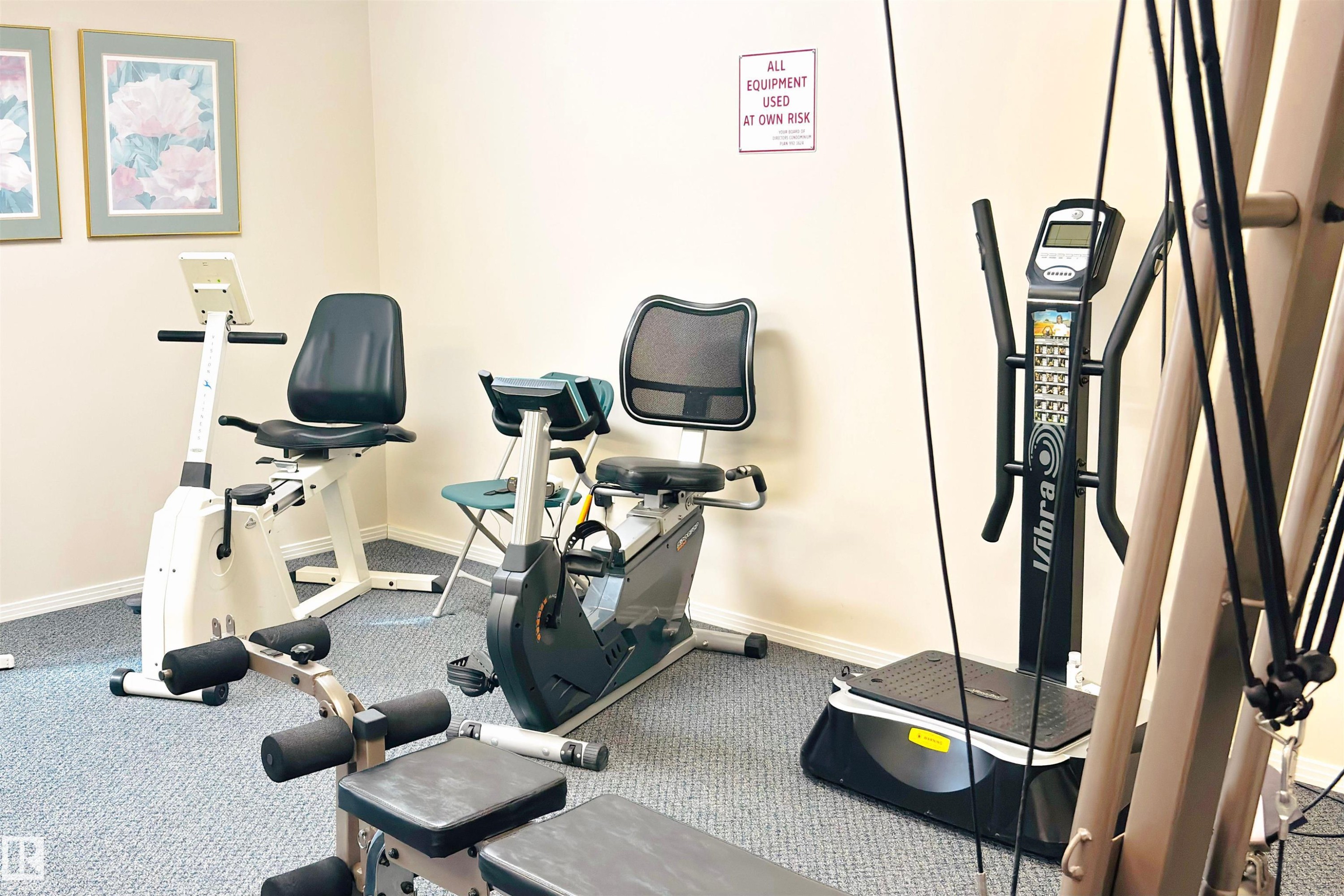 209 17150 94A Avenue, Edmonton, AB - Indoor Photo Showing Gym Room