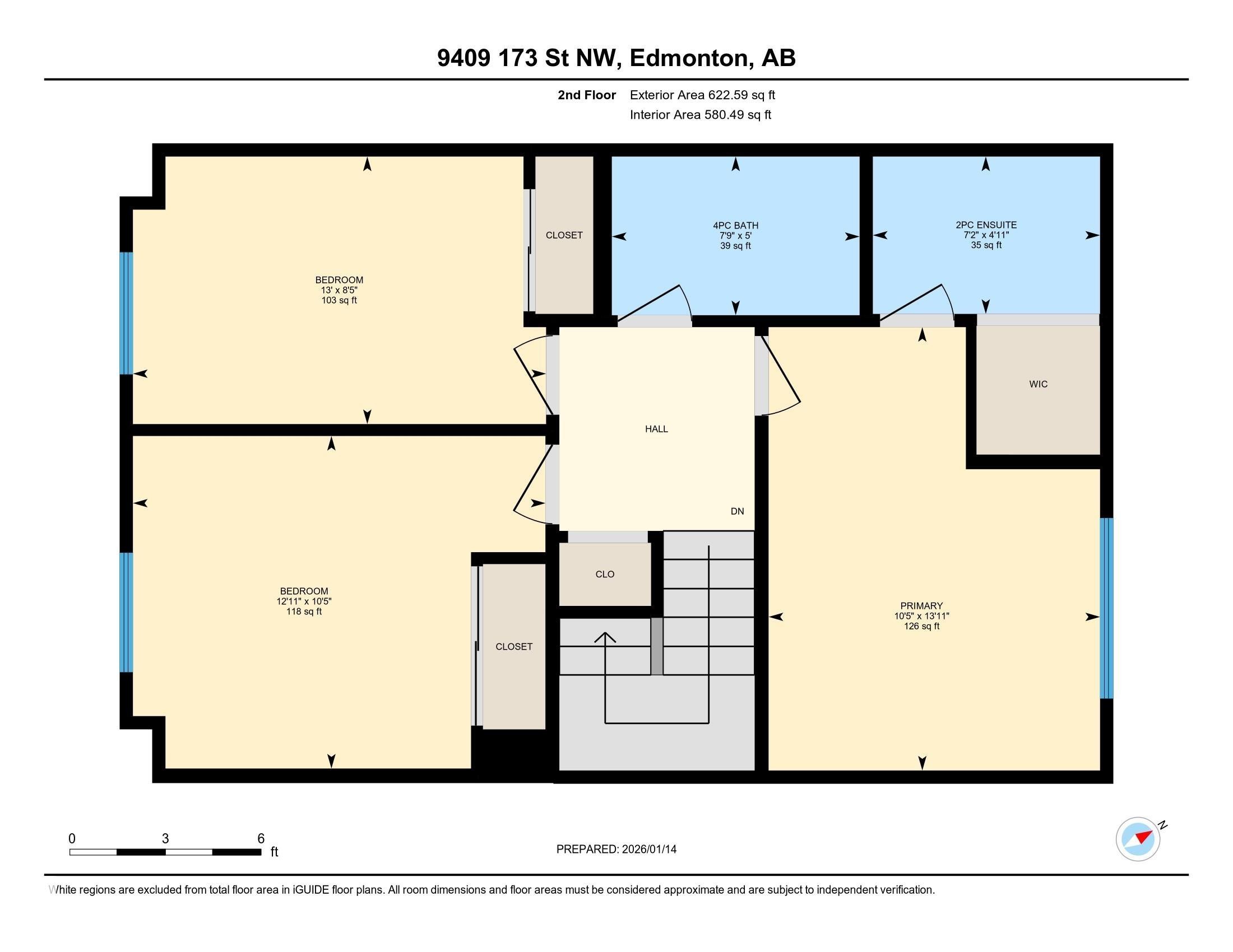 View of floor plan / room layout - 9409 173 Street, Edmonton, AB - Other