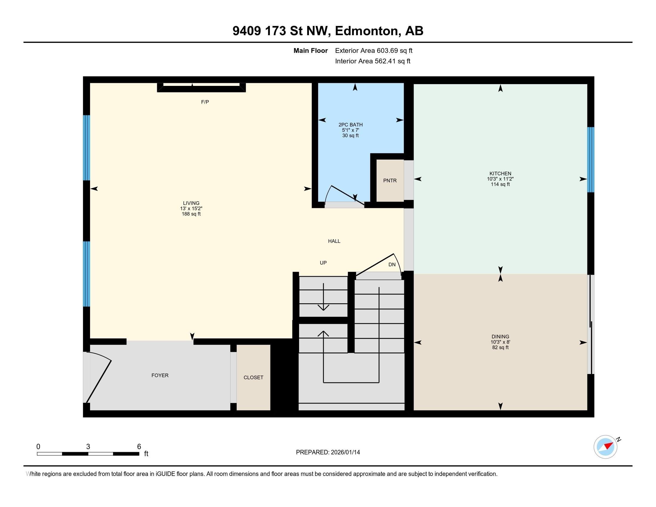 View of floor plan / room layout - 9409 173 Street, Edmonton, AB - Other