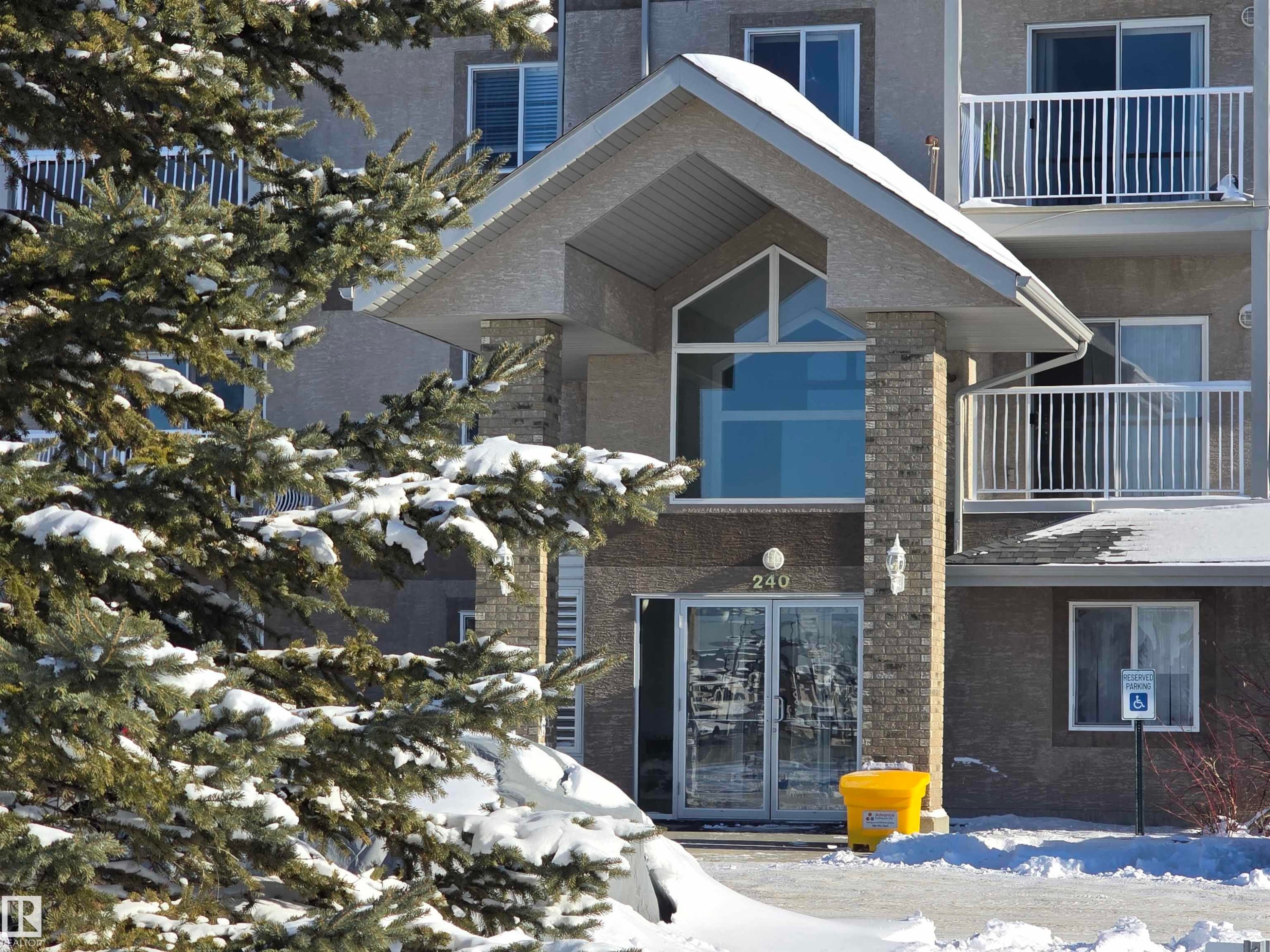 204 240 Spruce Ridge Road, Spruce Grove, AB - Outdoor With Balcony