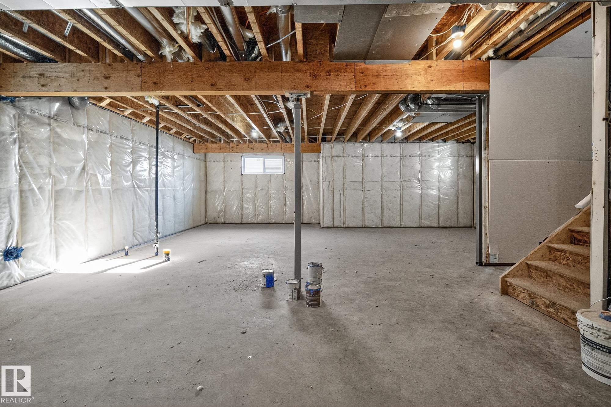 181 Edgewater Circle, Leduc, AB - Indoor Photo Showing Basement