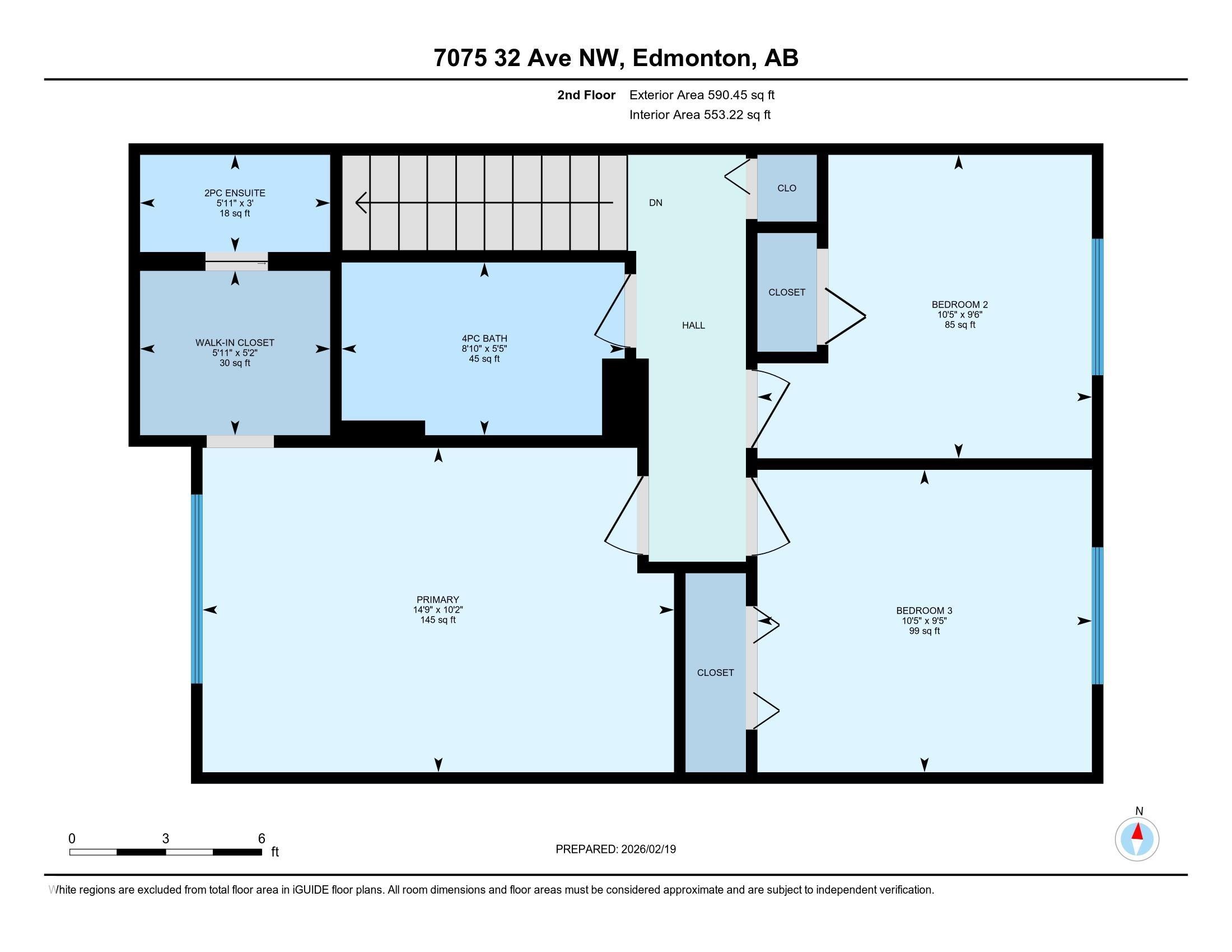View of home floor plan - 7075 32 Avenue, Edmonton, AB - Other