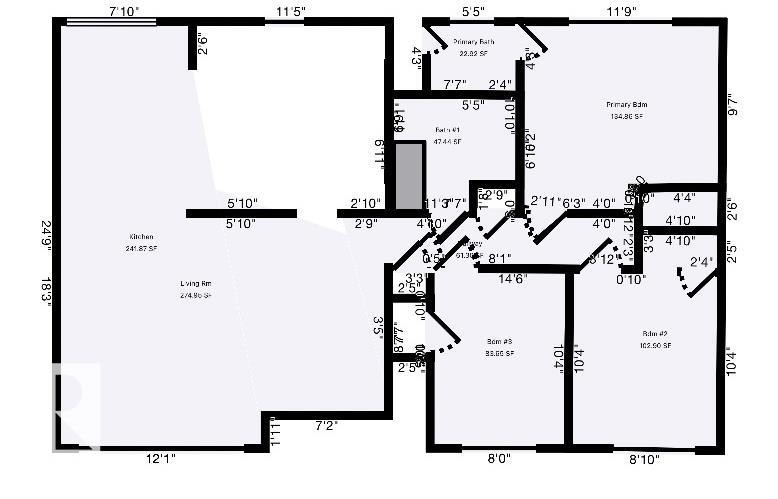 View of floor plan / room layout - 4919 49 Avenue, Vimy, AB - Other