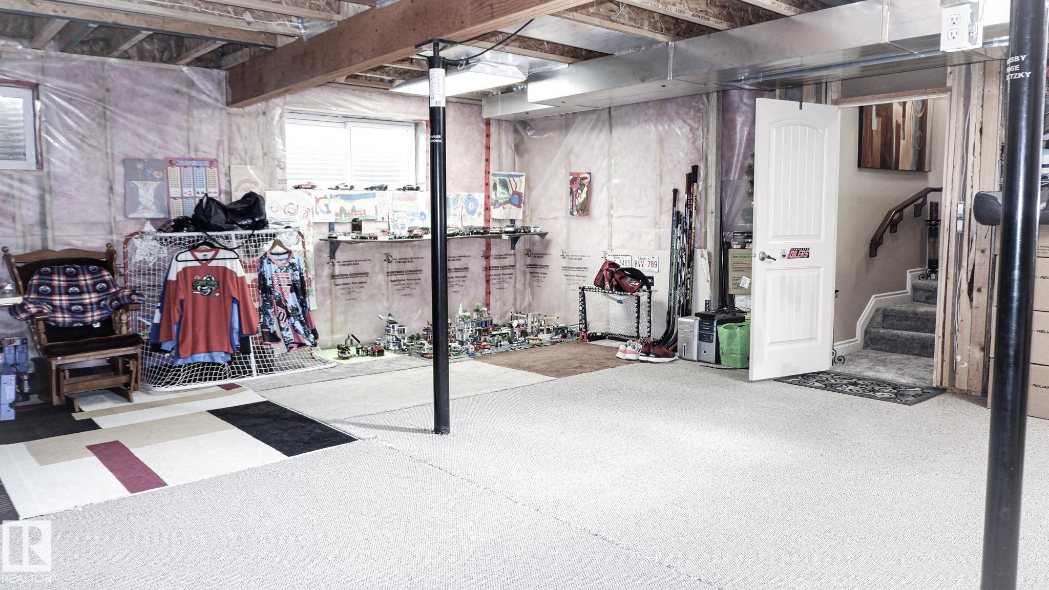 3619 Goodridge Crescent, Edmonton, AB - Indoor Photo Showing Basement