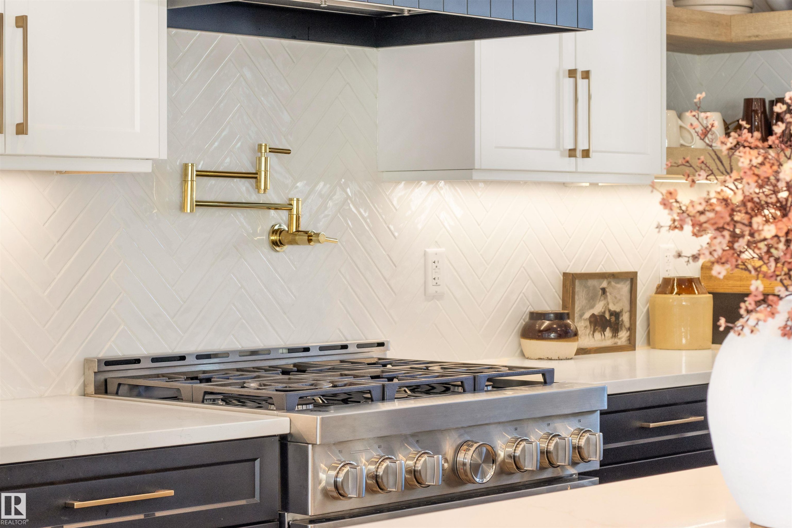 49213 Range Road 82, Rural Brazeau County, AB - Indoor Photo Showing Kitchen With Upgraded Kitchen