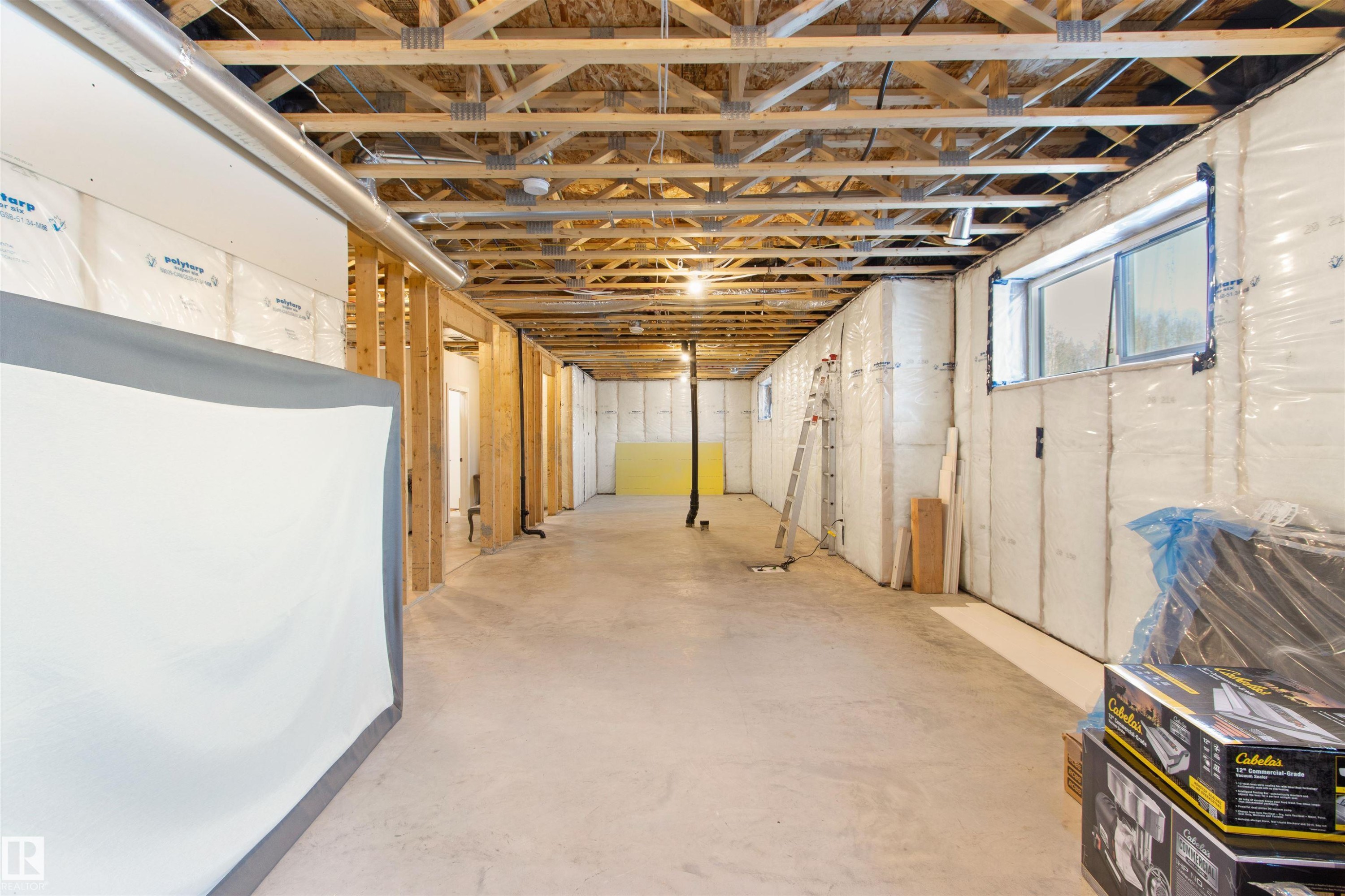 49213 Range Road 82, Rural Brazeau County, AB - Indoor Photo Showing Basement