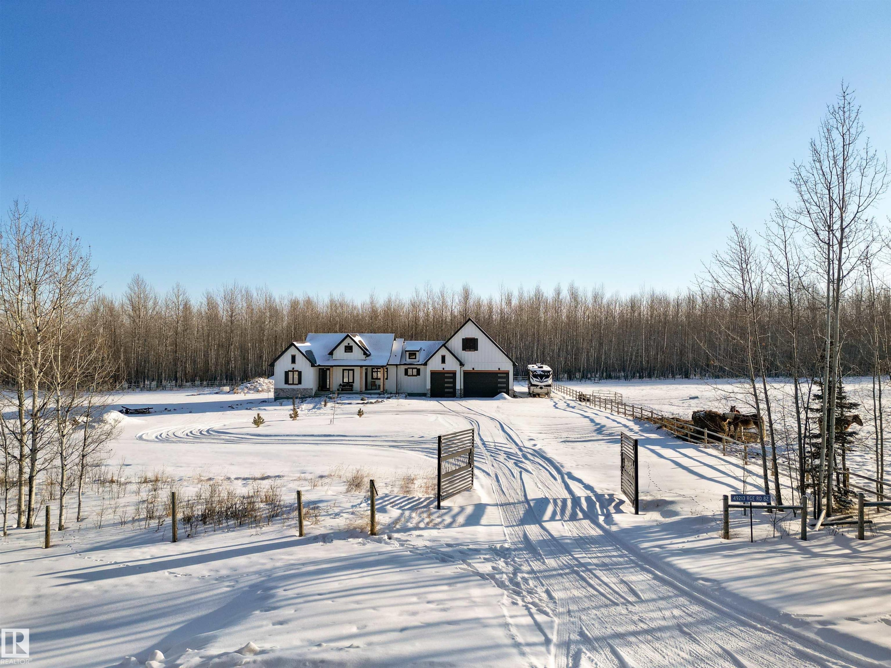 49213 Range Road 82, Rural Brazeau County, AB - Outdoor With View