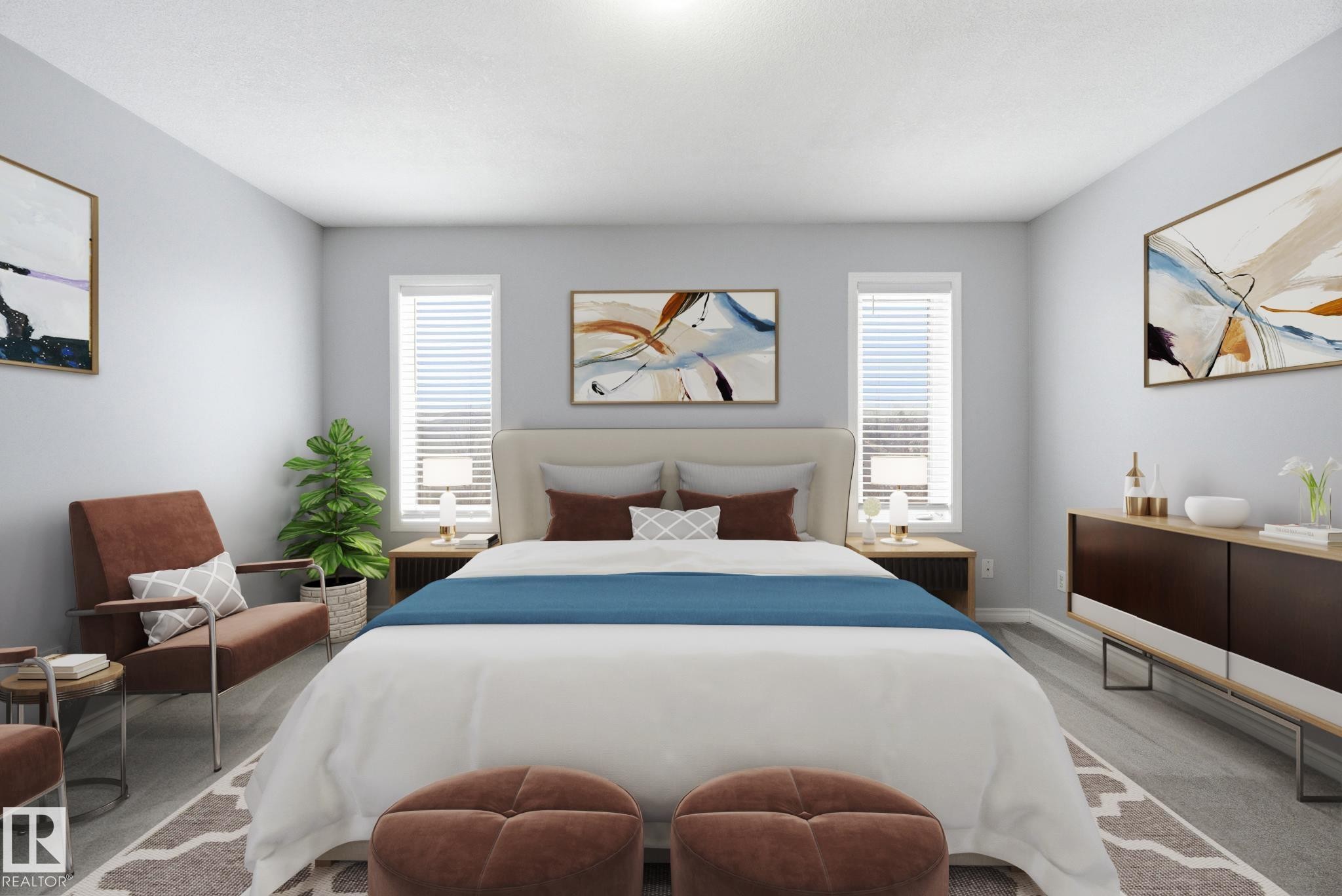 5302 57 Avenue, Stony Plain, AB - Indoor Photo Showing Bedroom