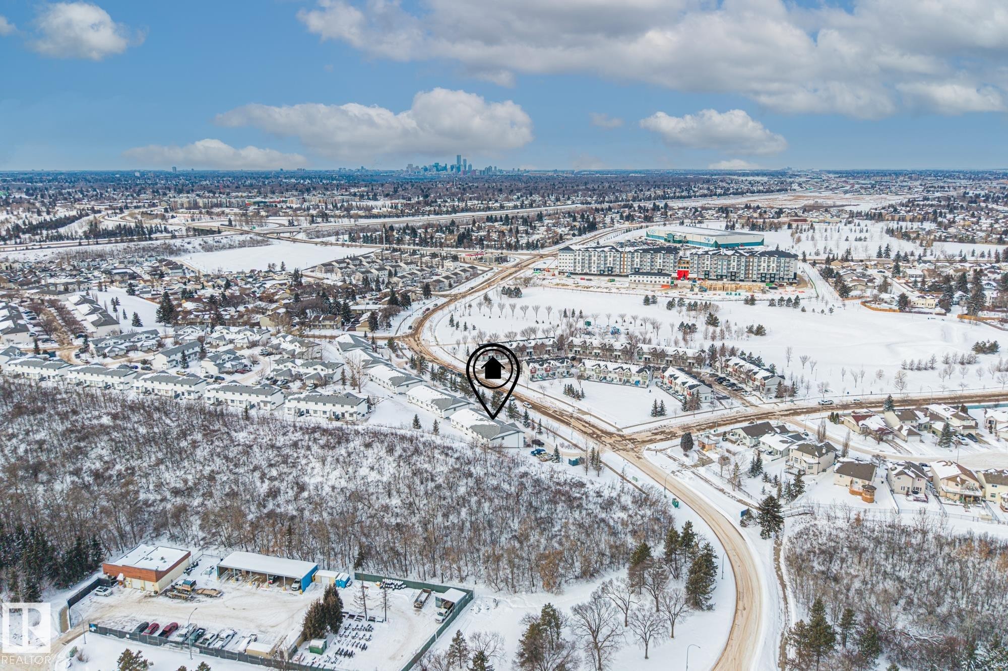 1421 Hermitage Road, Edmonton, AB - Outdoor With View