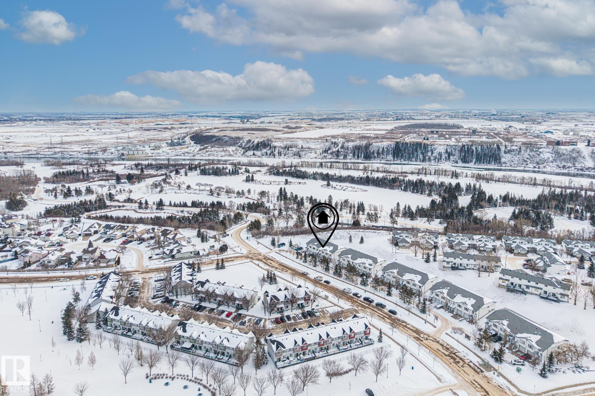 1421 Hermitage Road, Edmonton, AB - Outdoor With View