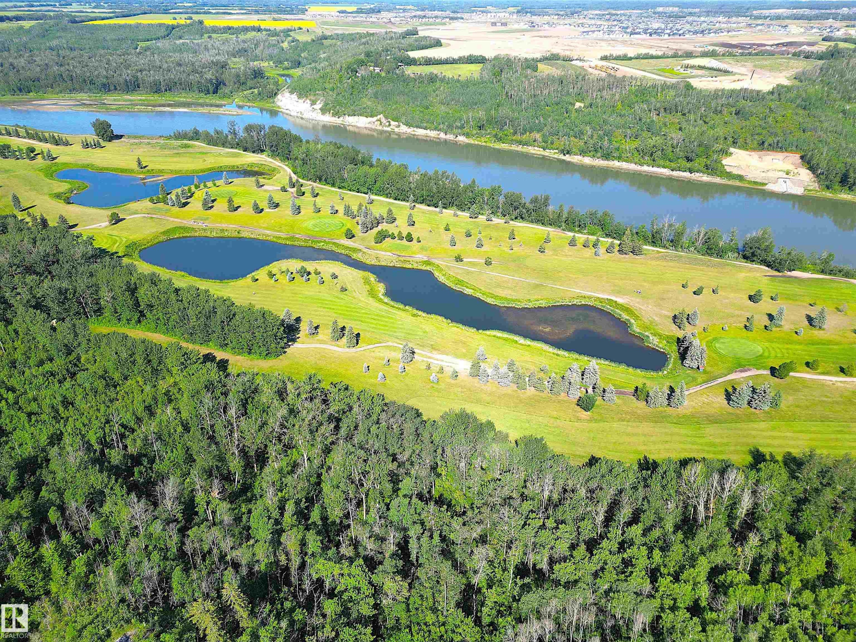 2747 Wheaton Drive, Edmonton, AB - Outdoor With Body Of Water With View