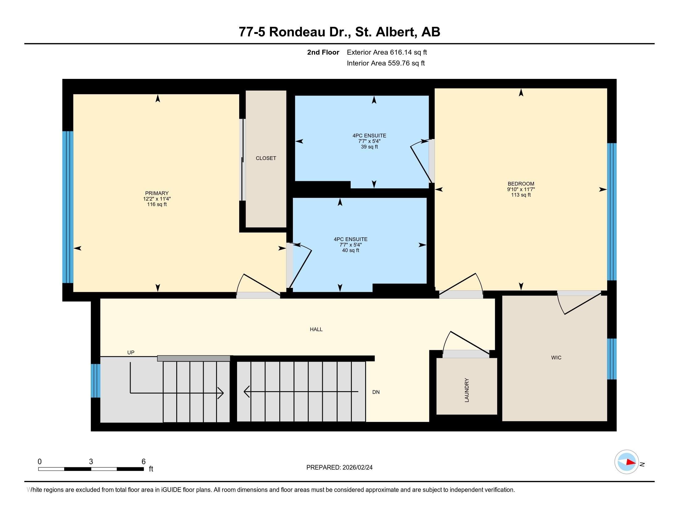 View of home floor plan - 77 5 Rondeau Drive, St. Albert, AB - Other