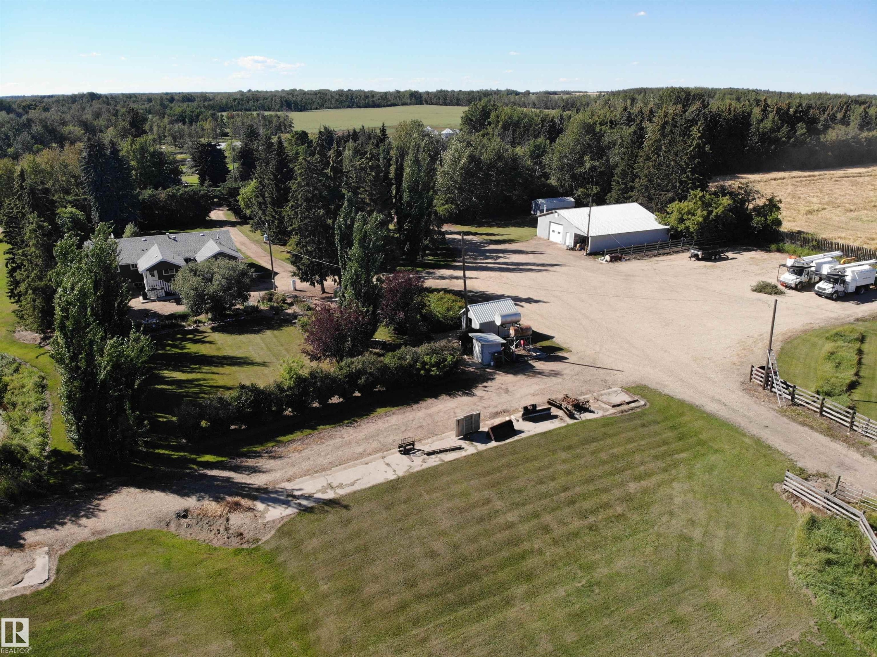 59225 Rge Rd 31, Rural Barrhead County, AB - Outdoor With View