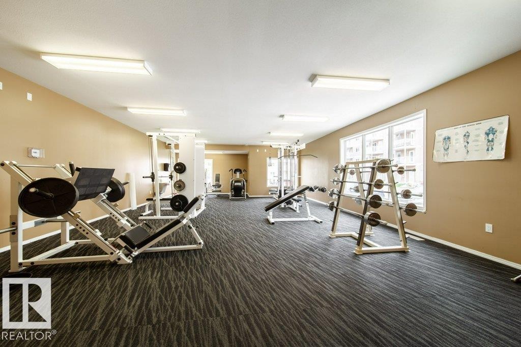 303 4304 139 Avenue, Edmonton, AB - Indoor Photo Showing Gym Room