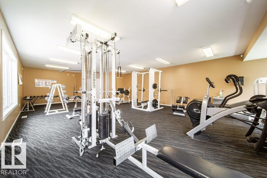 303 4304 139 Avenue, Edmonton, AB - Indoor Photo Showing Gym Room