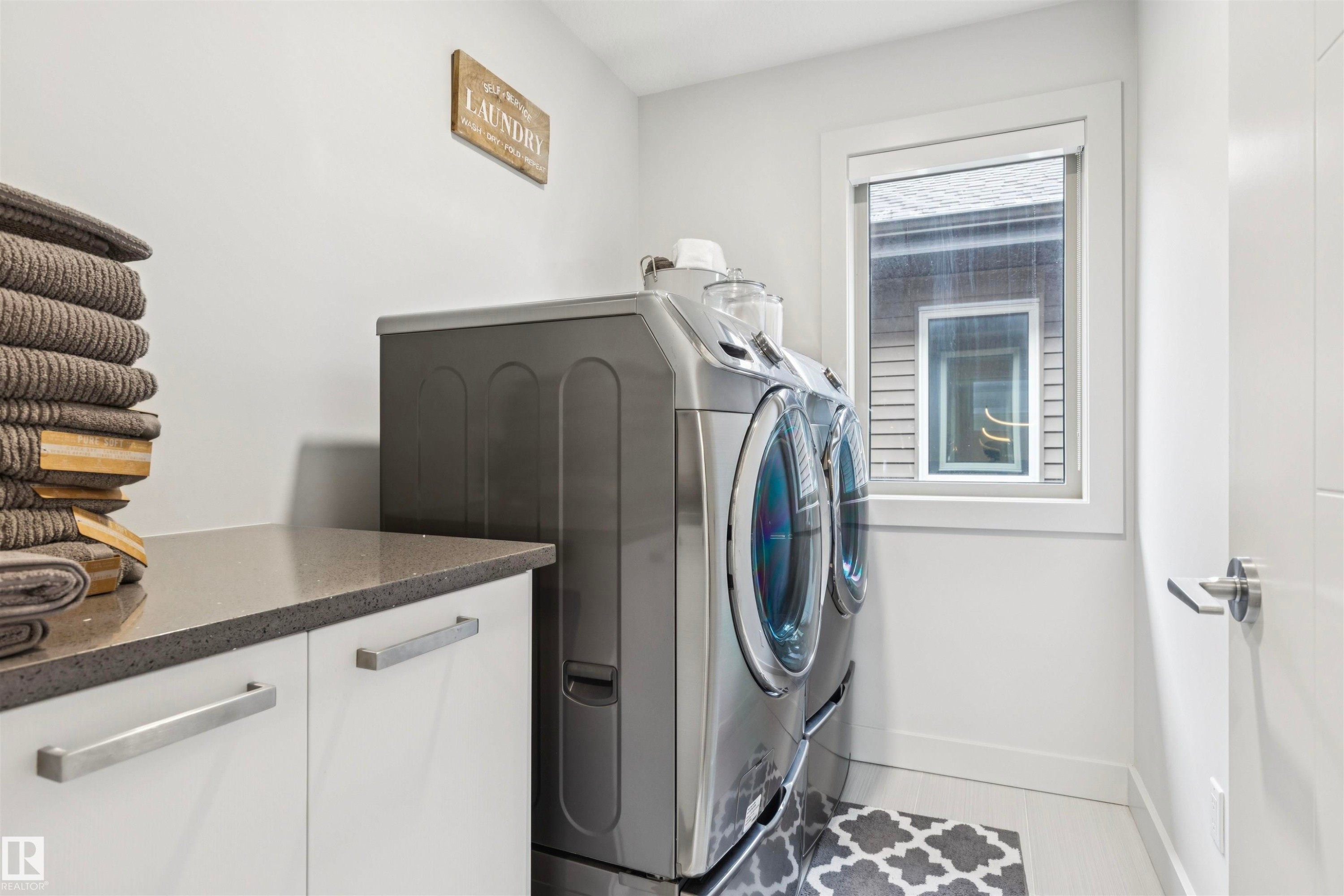 3112 Allan Landing Landing, Edmonton, AB - Indoor Photo Showing Laundry Room