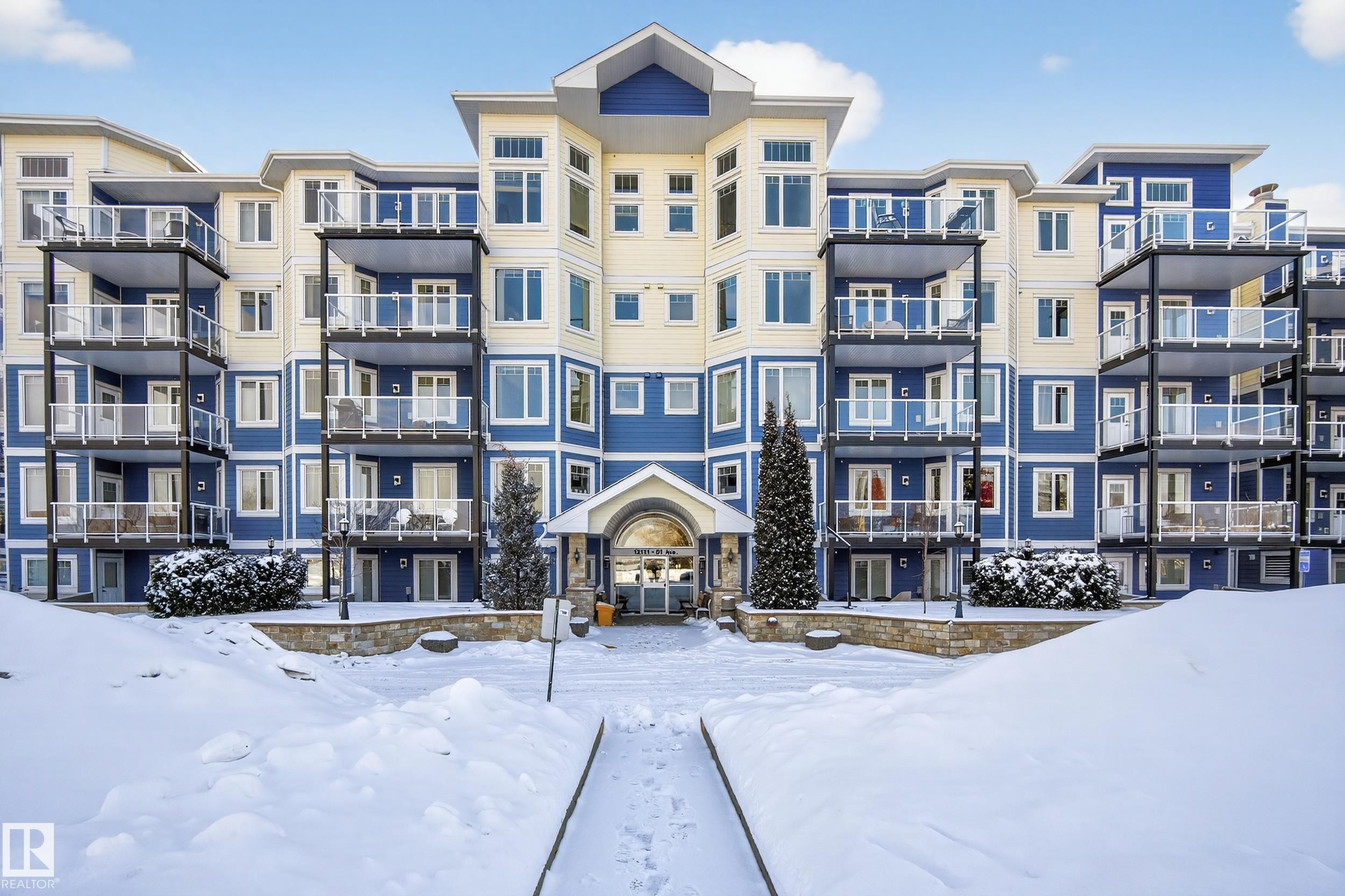 415 12111 51 Avenue, Edmonton, AB - Outdoor With Balcony With Facade