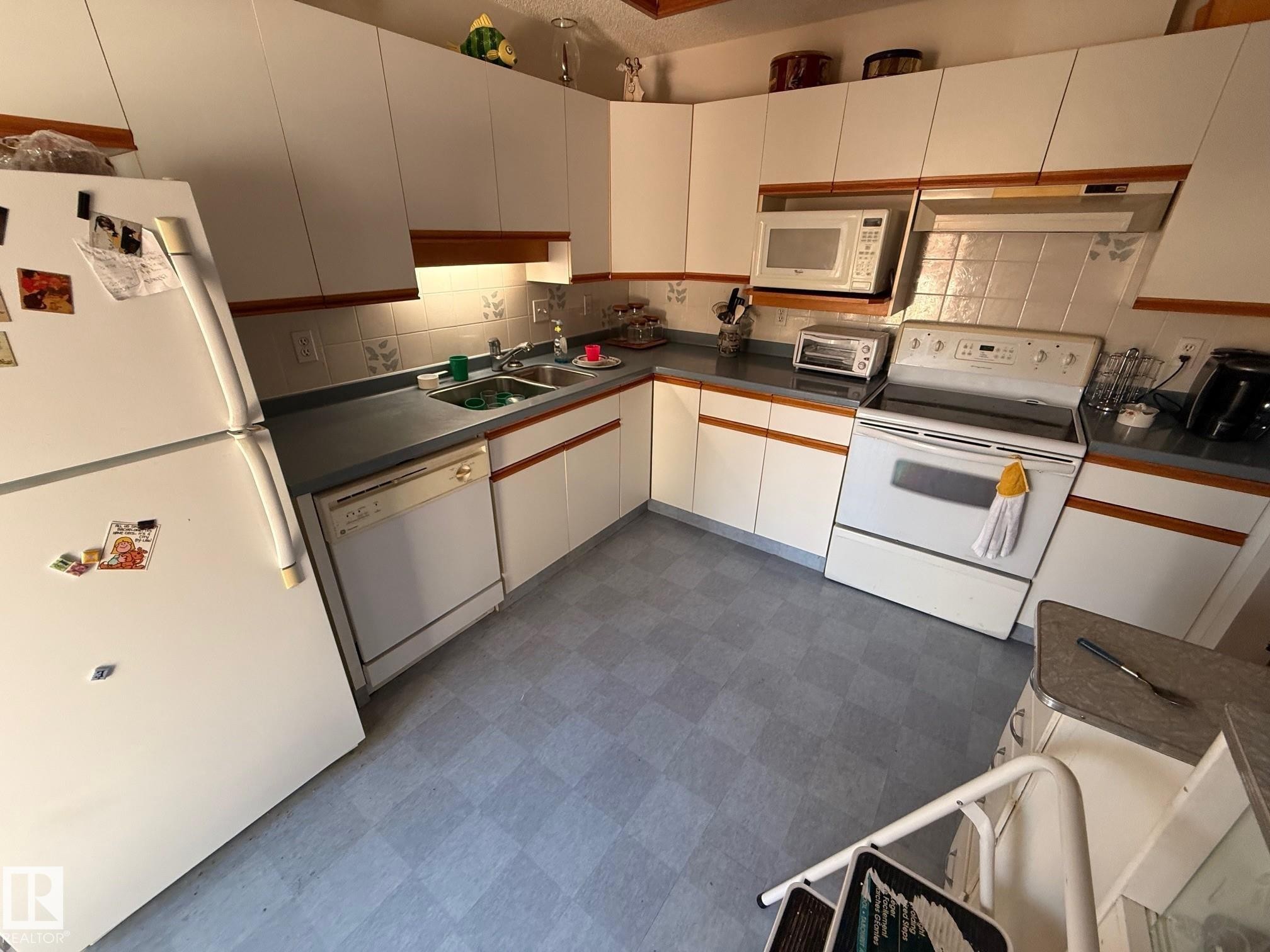5935 189 Street, Edmonton, AB - Indoor Photo Showing Kitchen With Double Sink