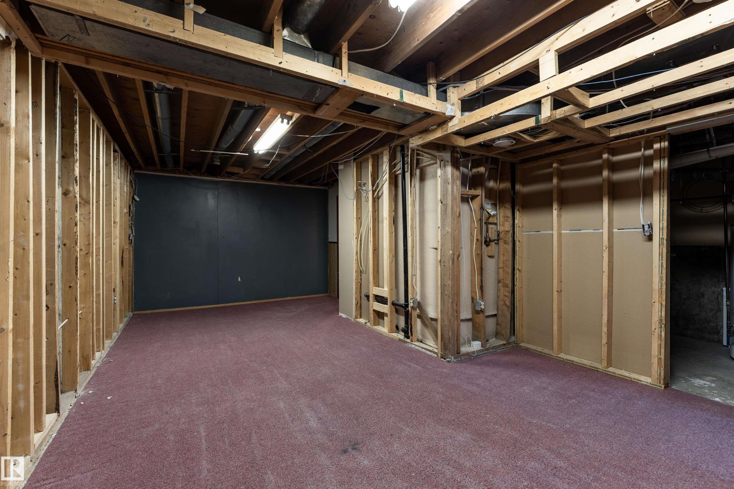 5359 Hill View Crescent, Edmonton, AB - Indoor Photo Showing Basement