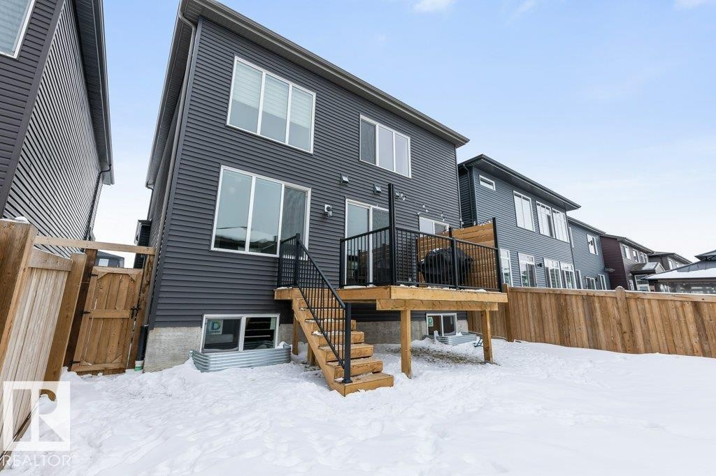 6464 King Wynd, Edmonton, AB - Outdoor With Deck Patio Veranda With Exterior