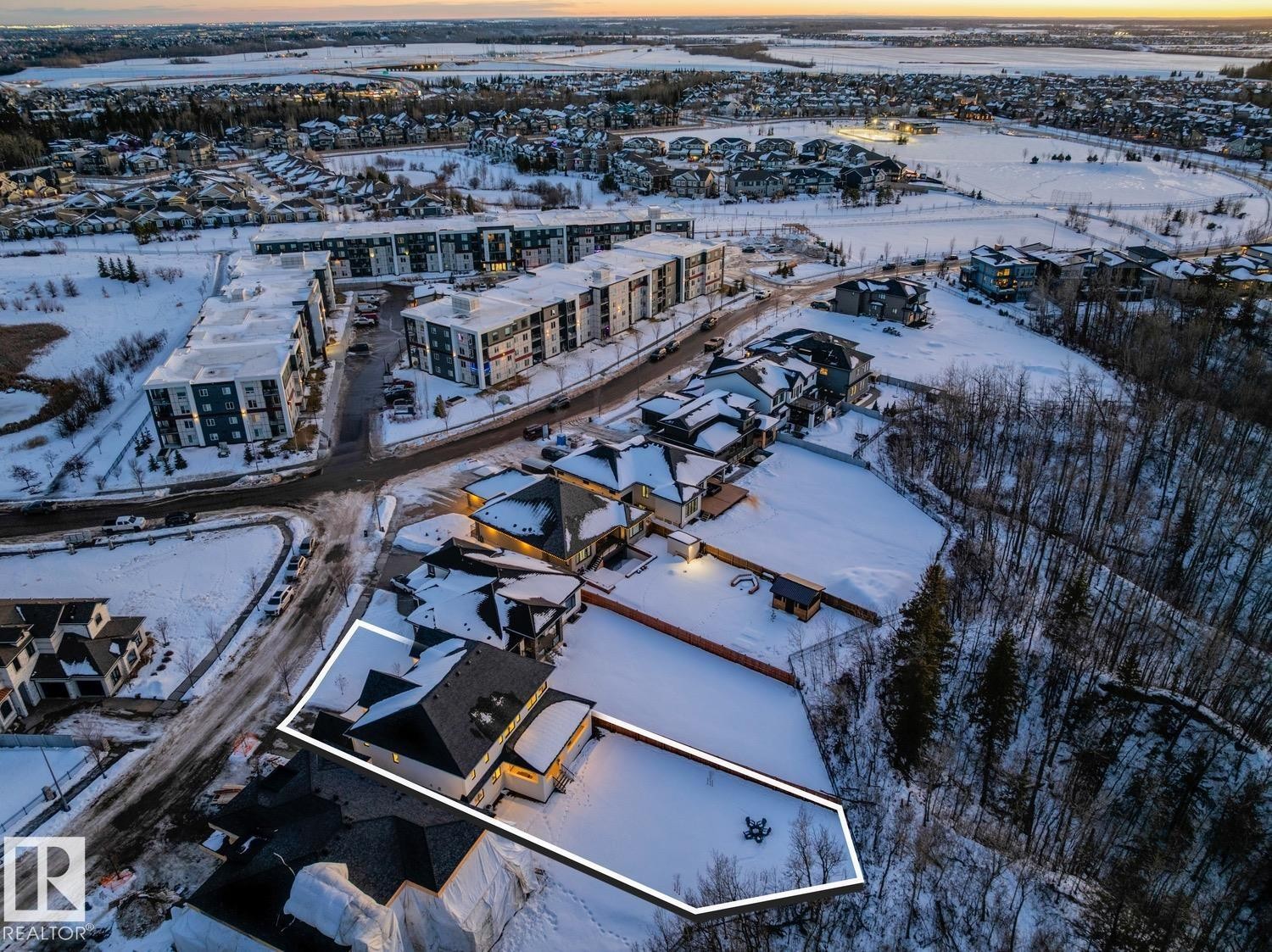 4183 Cameron Heights Point(E), Edmonton, AB - Outdoor With View