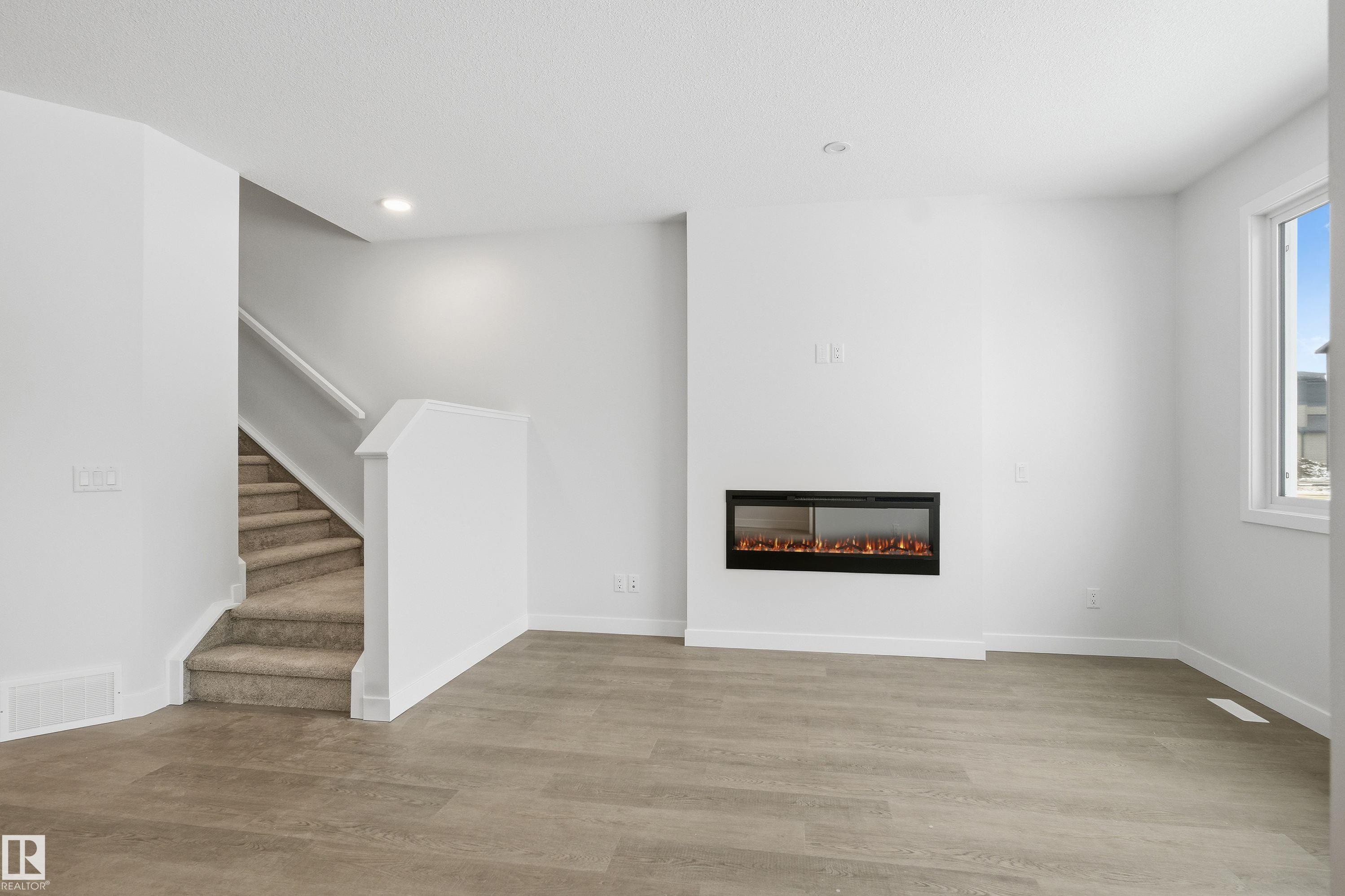 8964 Elves Loop, Edmonton, AB - Indoor With Fireplace