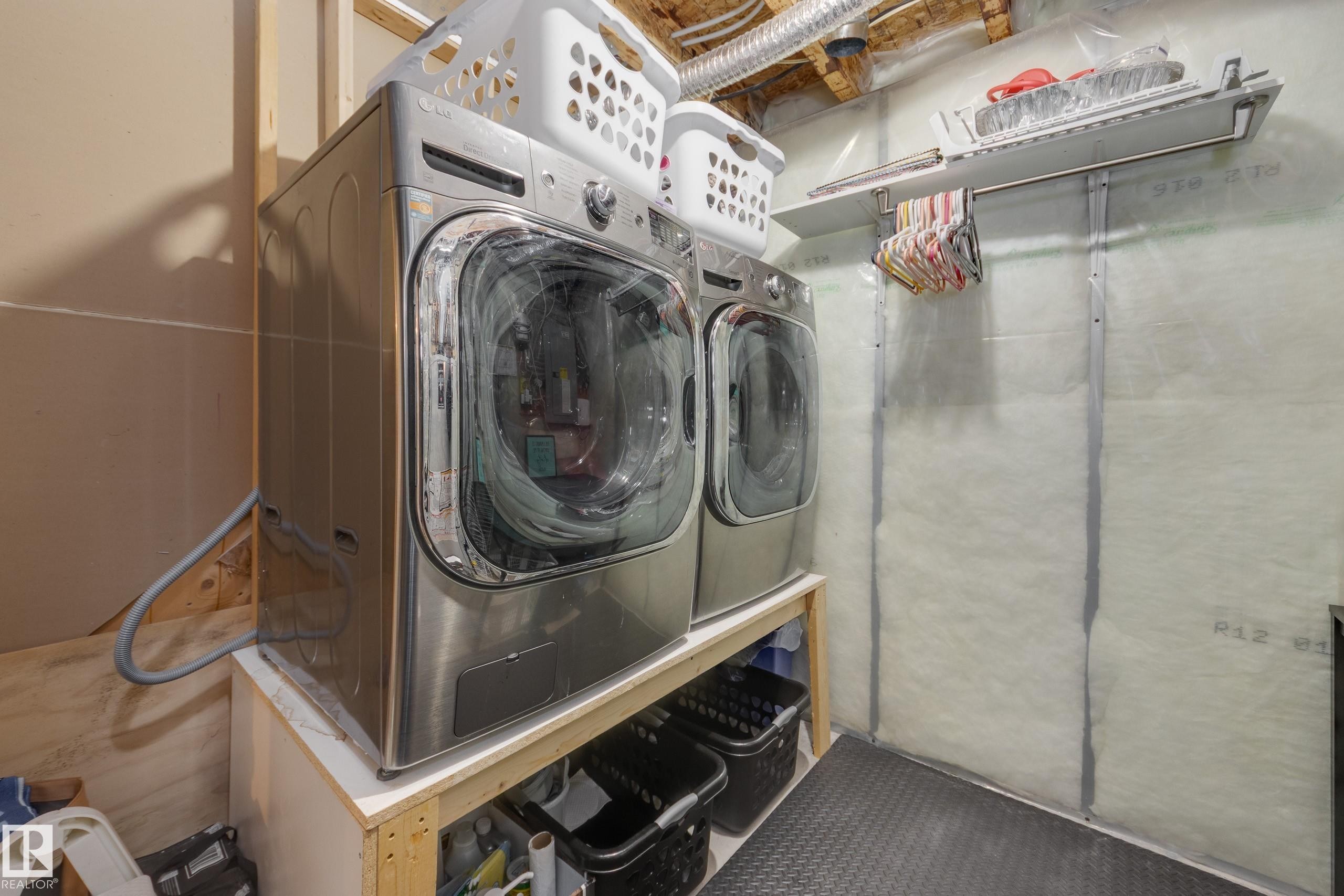 5 Greenbriar Place, Stony Plain, AB - Indoor Photo Showing Laundry Room
