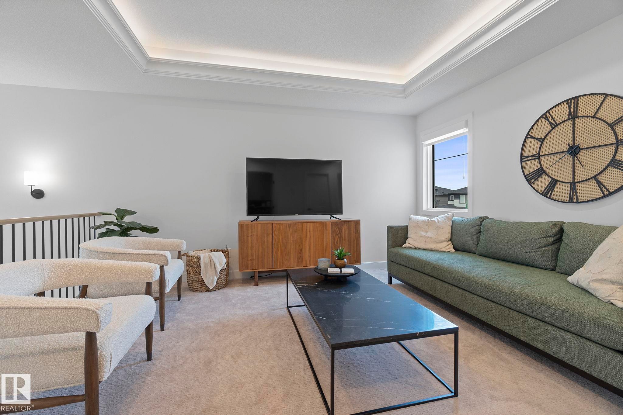 103 Dansereau Way, Beaumont, AB - Indoor Photo Showing Living Room