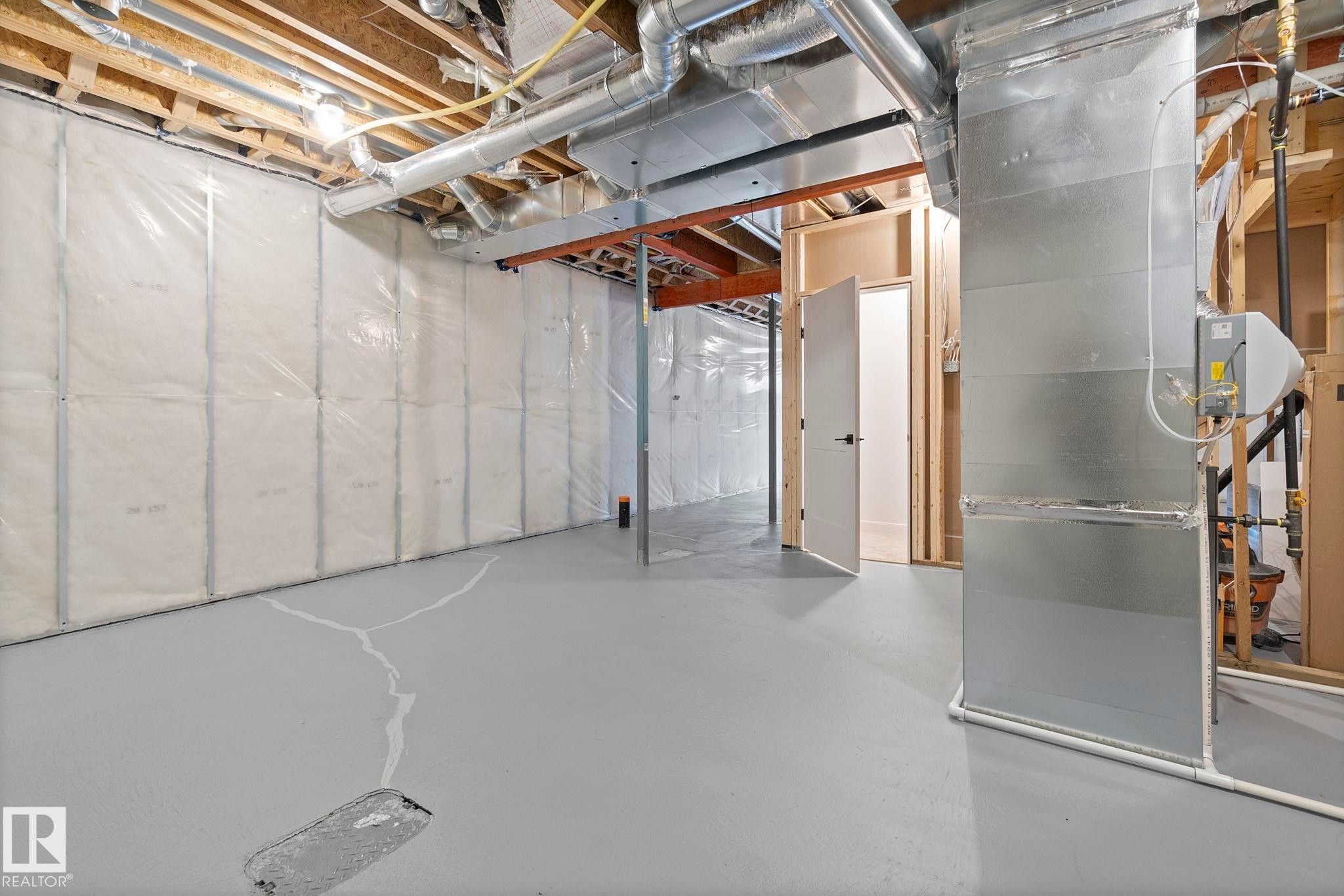 103 Dansereau Way, Beaumont, AB - Indoor Photo Showing Basement