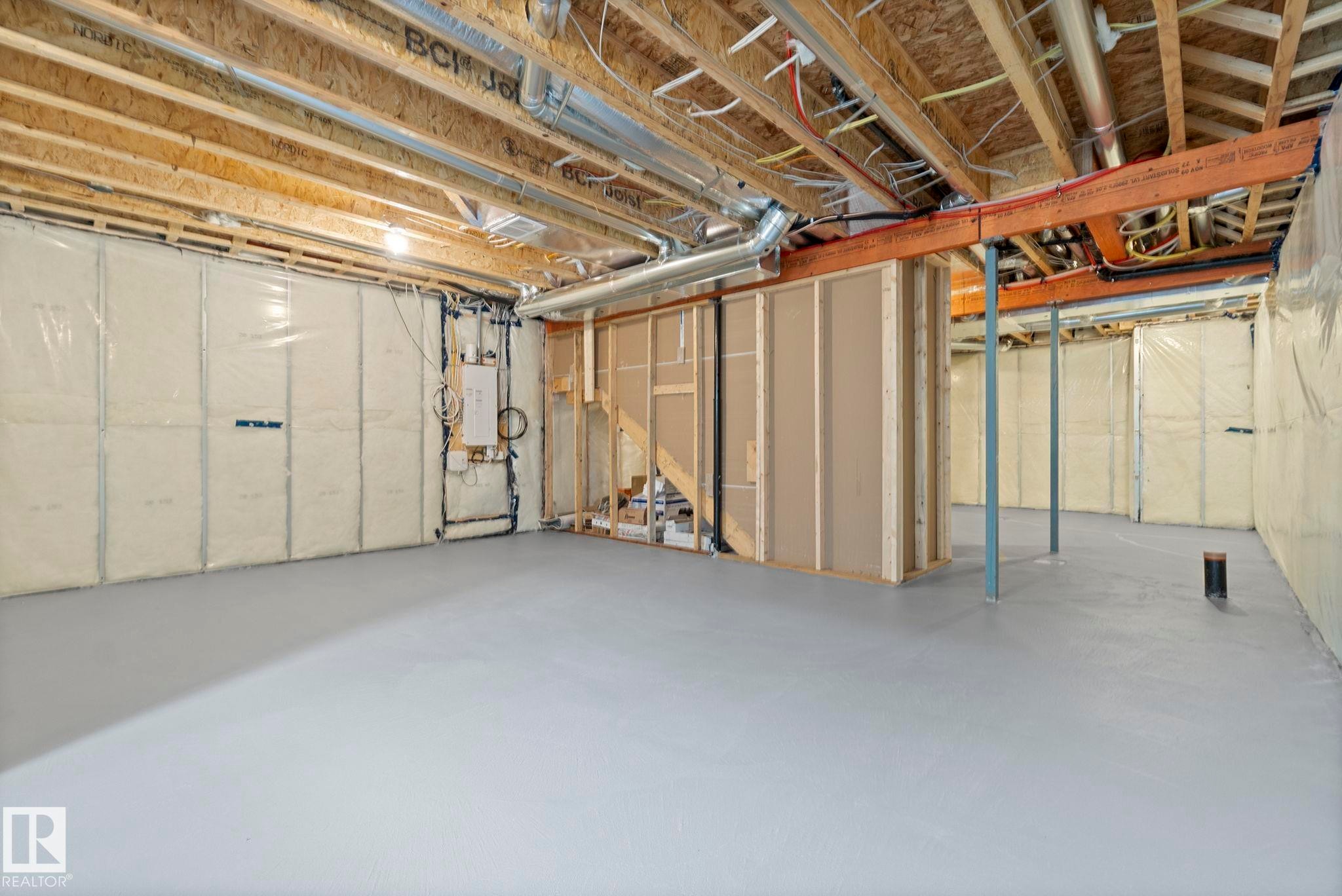 103 Dansereau Way, Beaumont, AB - Indoor Photo Showing Basement