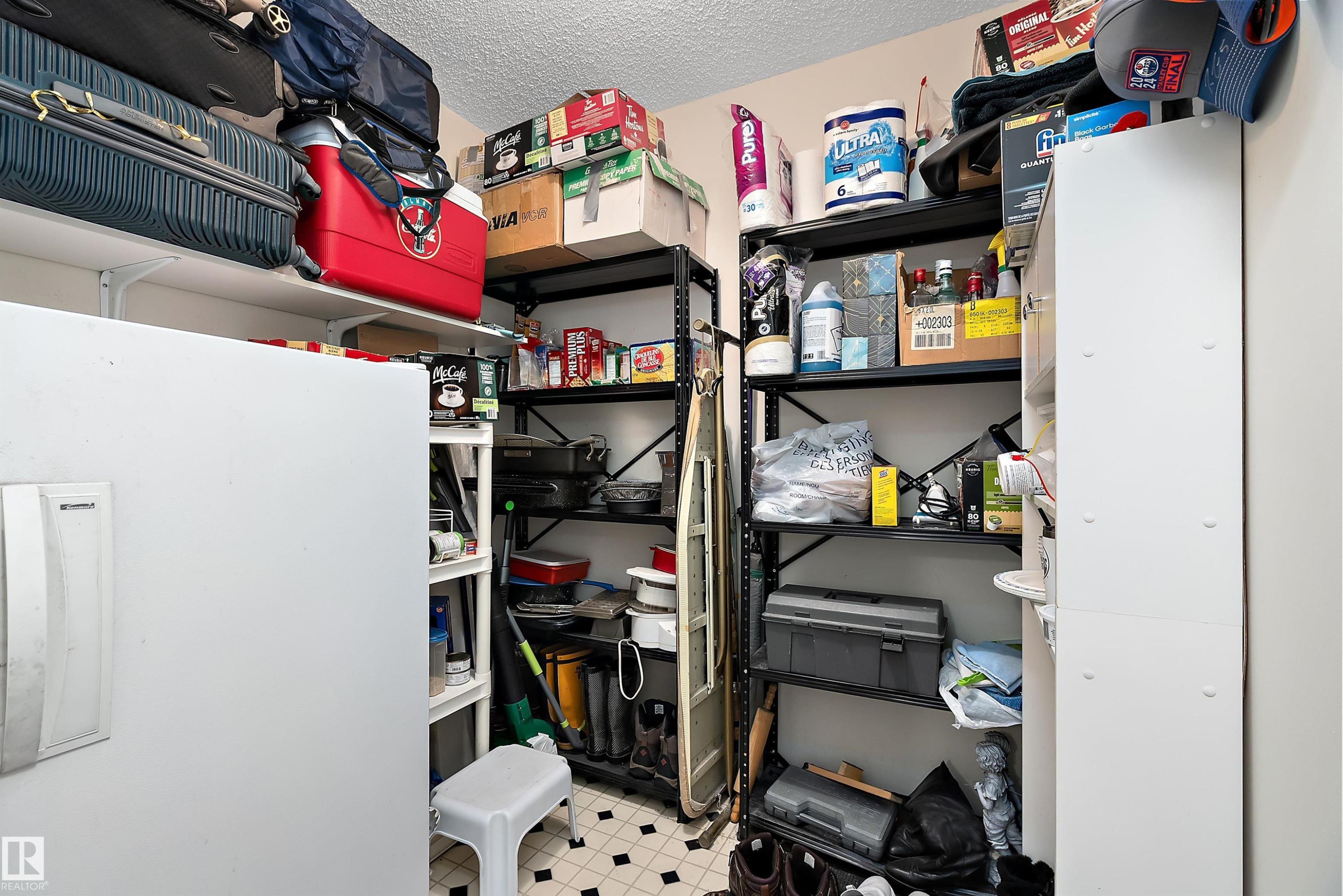 View of storage area - 116 11620 9A Avenue, Edmonton, AB - Indoor With Storage