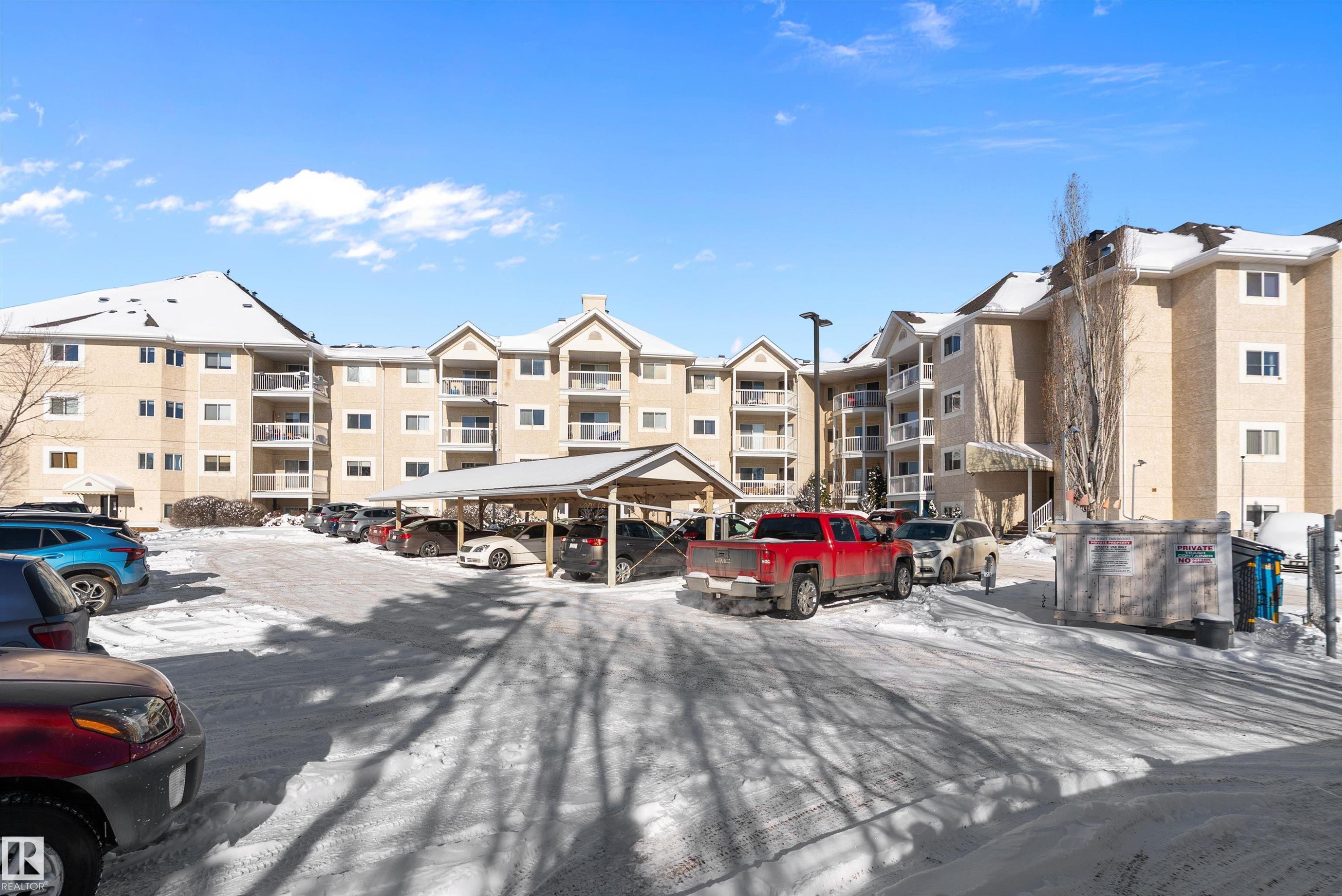 Front view of complex - 116 11620 9A Avenue, Edmonton, AB - Outdoor With Facade