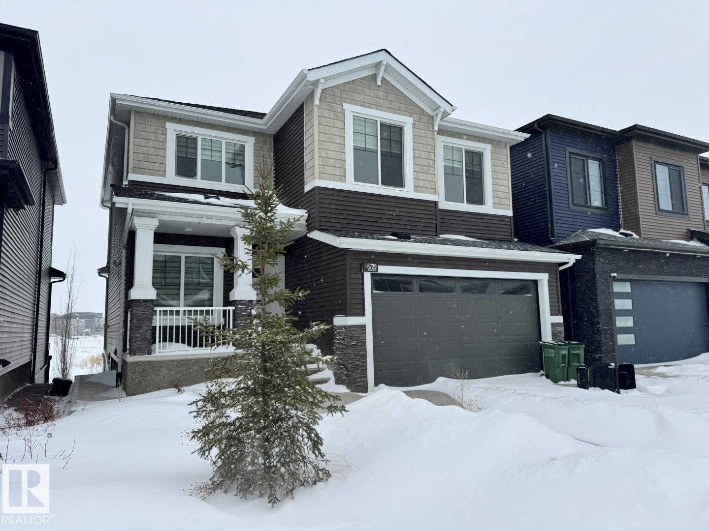 8729 Mayday Lane, Edmonton, AB - Outdoor With Facade