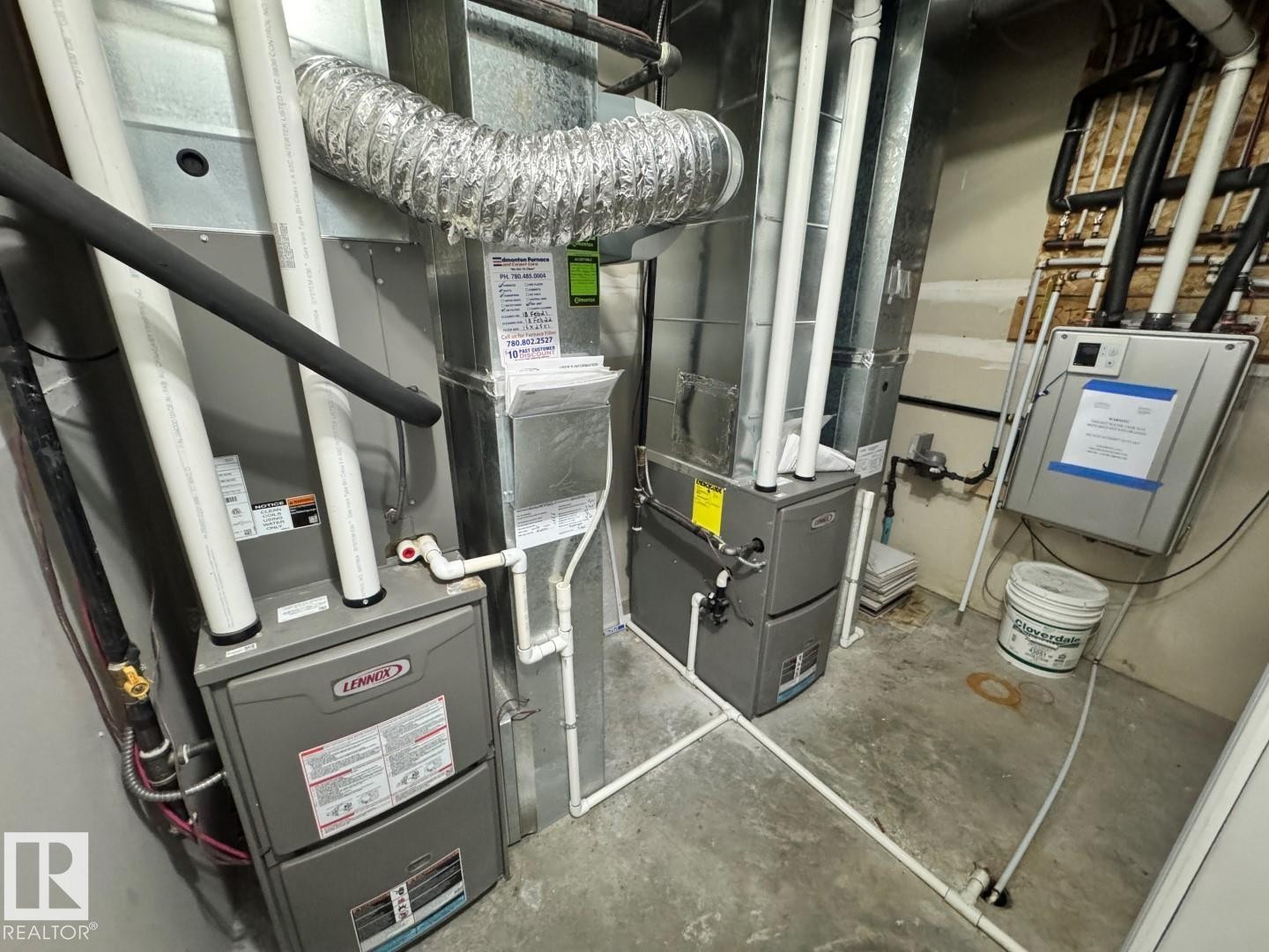 8729 Mayday Lane, Edmonton, AB - Indoor Photo Showing Basement