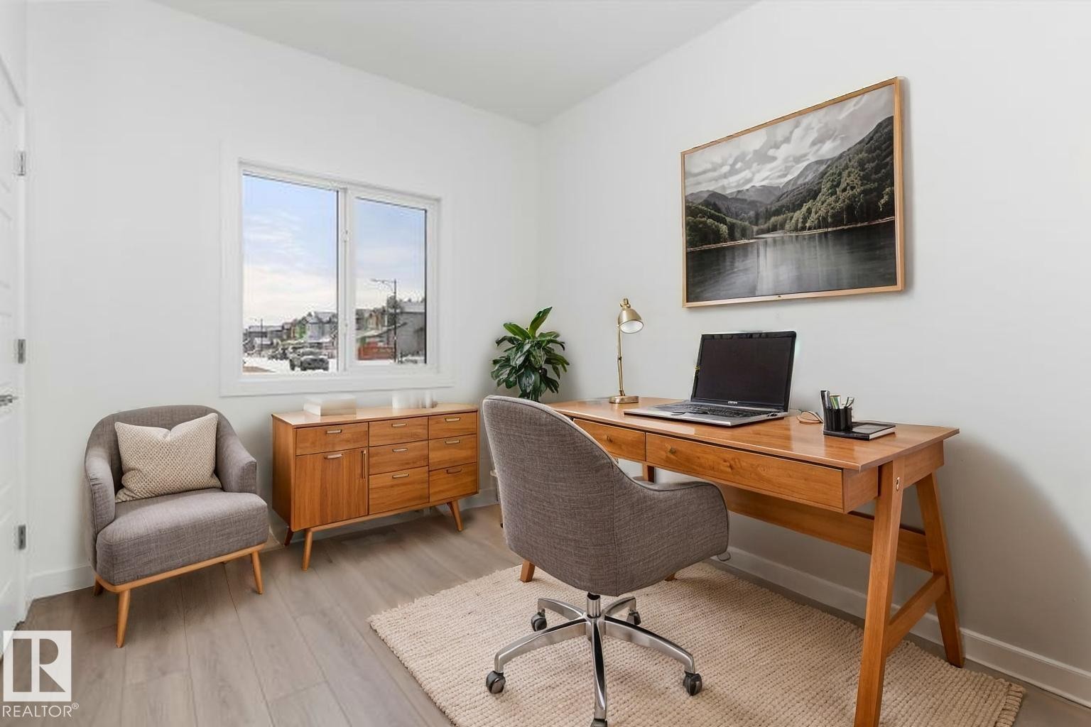 20719 43 Avenue, Edmonton, AB - Indoor Photo Showing Office