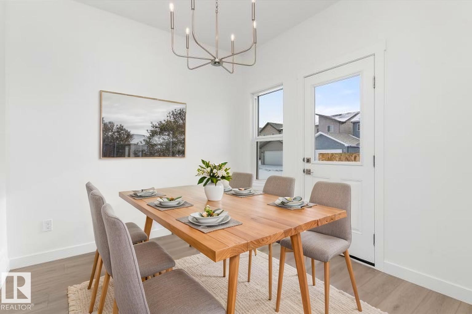 20719 43 Avenue, Edmonton, AB - Indoor Photo Showing Dining Room