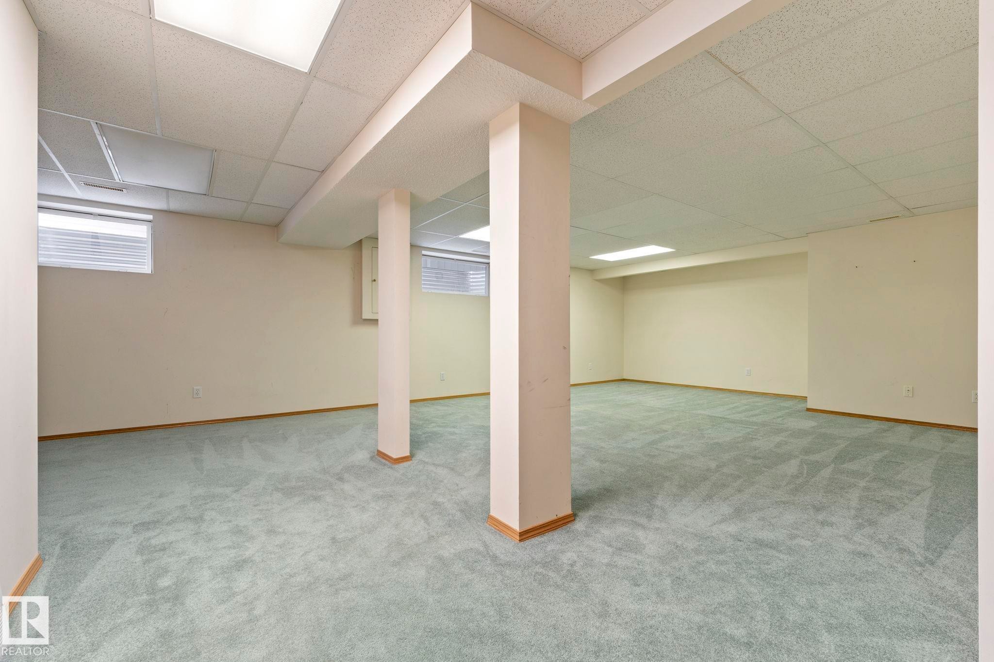 752 Whiston Court, Edmonton, AB - Indoor Photo Showing Basement