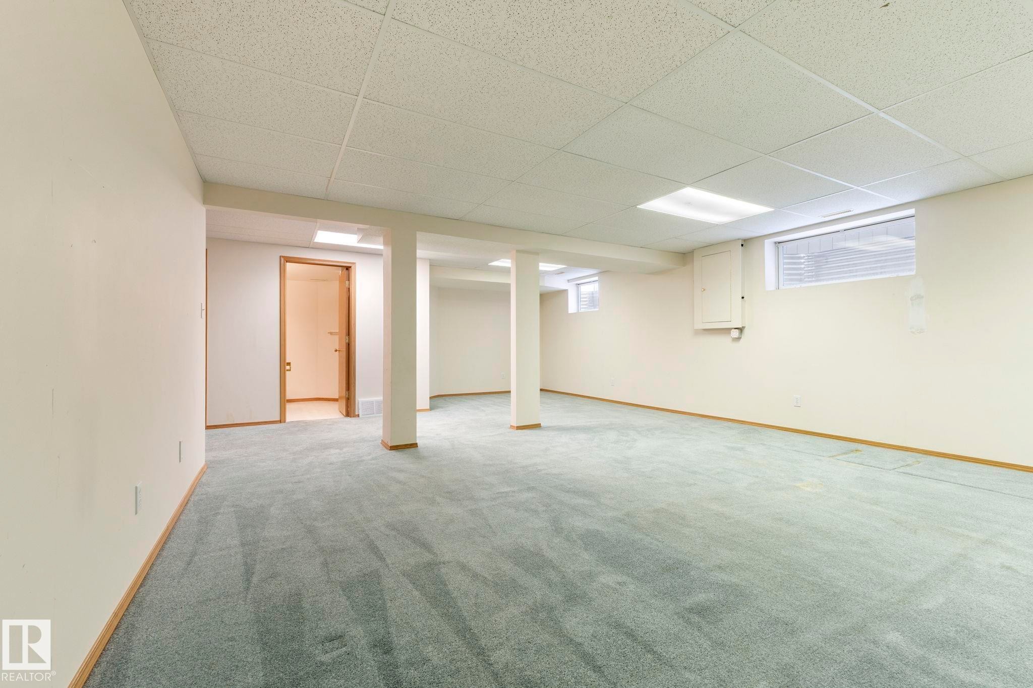 752 Whiston Court, Edmonton, AB - Indoor Photo Showing Basement