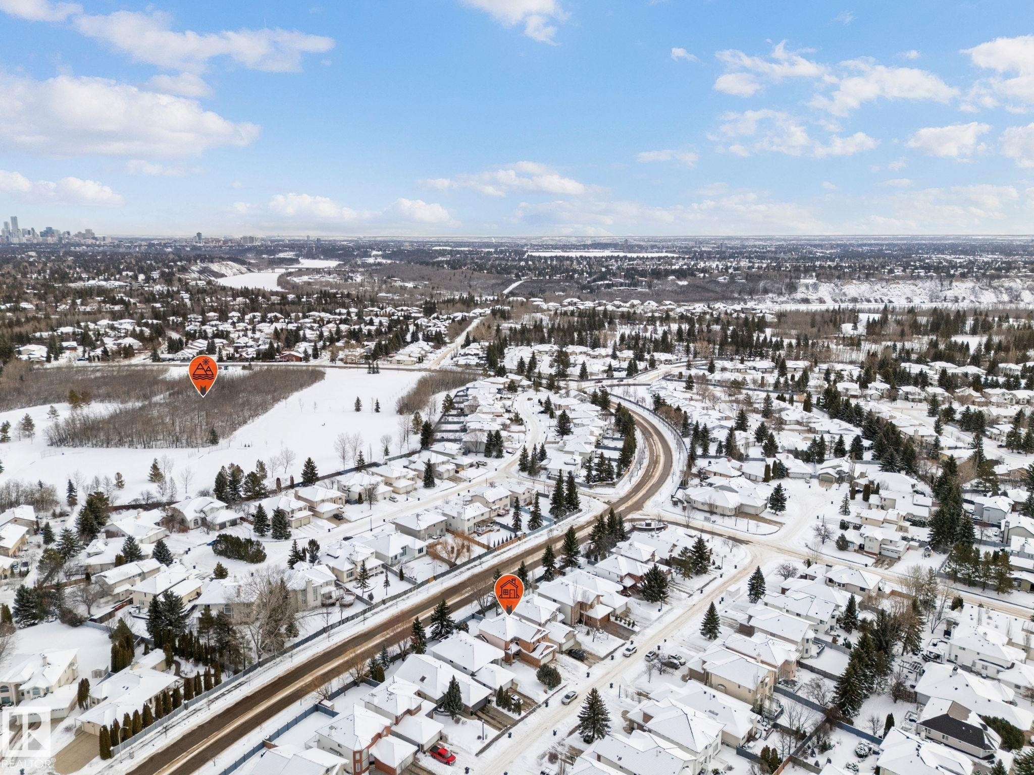 752 Whiston Court, Edmonton, AB - Outdoor With View