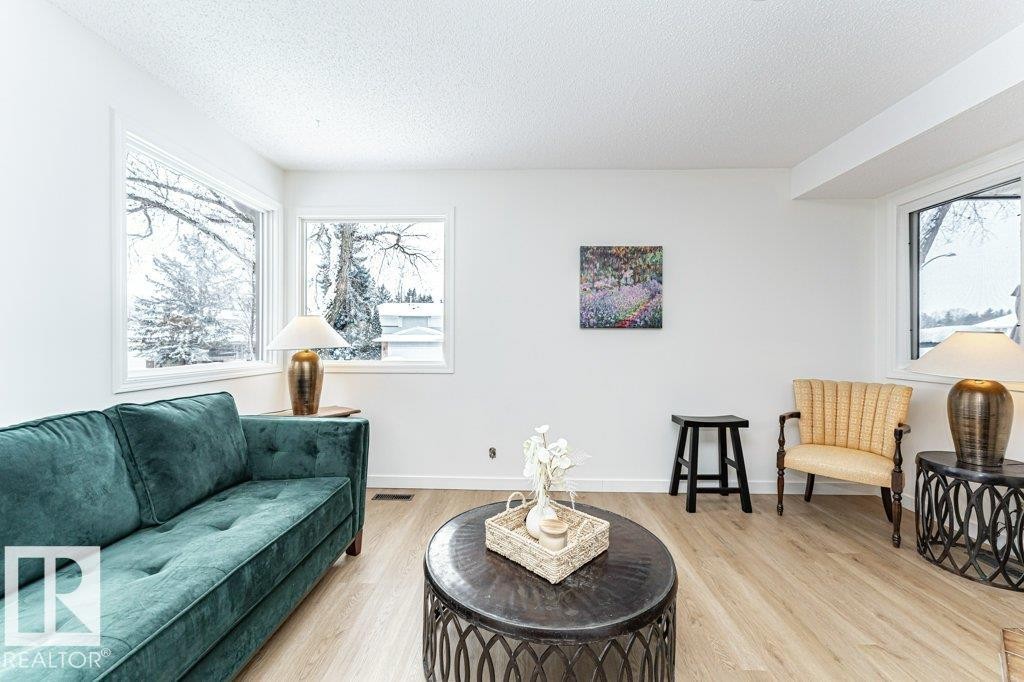 14916 43 Avenue, Edmonton, AB - Indoor Photo Showing Living Room